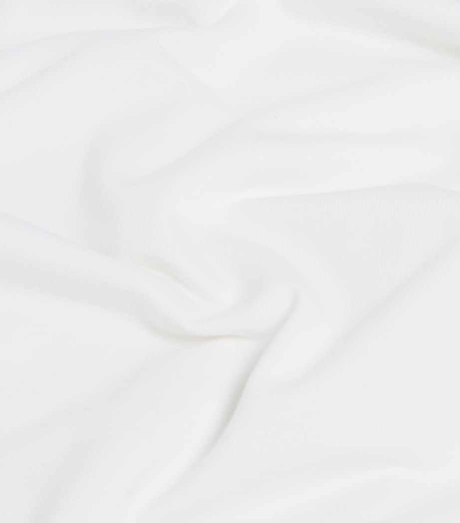 Cashmere-Cotton Logo Sweatshirt 127NATURAL WHITE Image 6