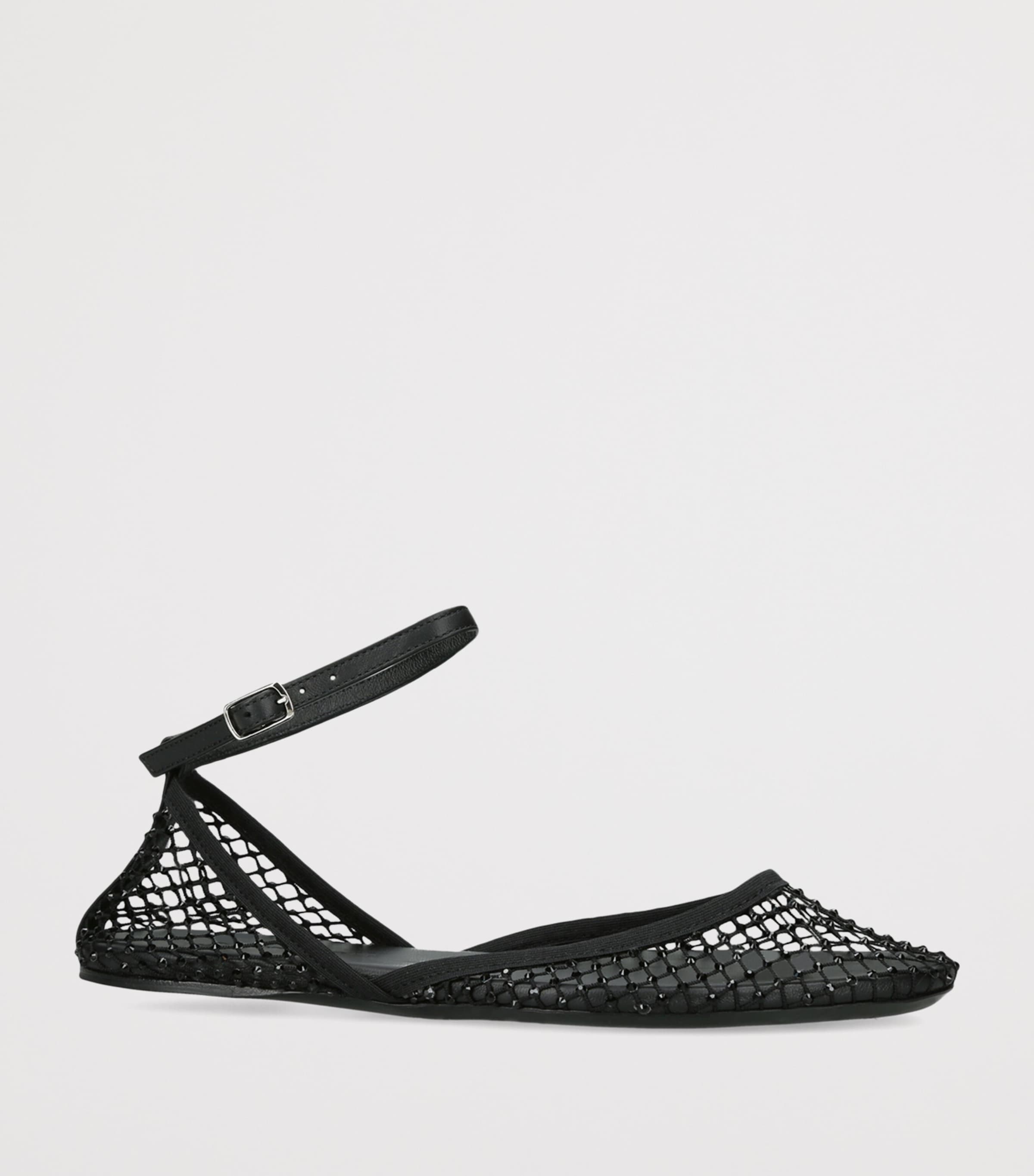 Christopher Esber Mesh Minette Ballet Flats Black Image 2