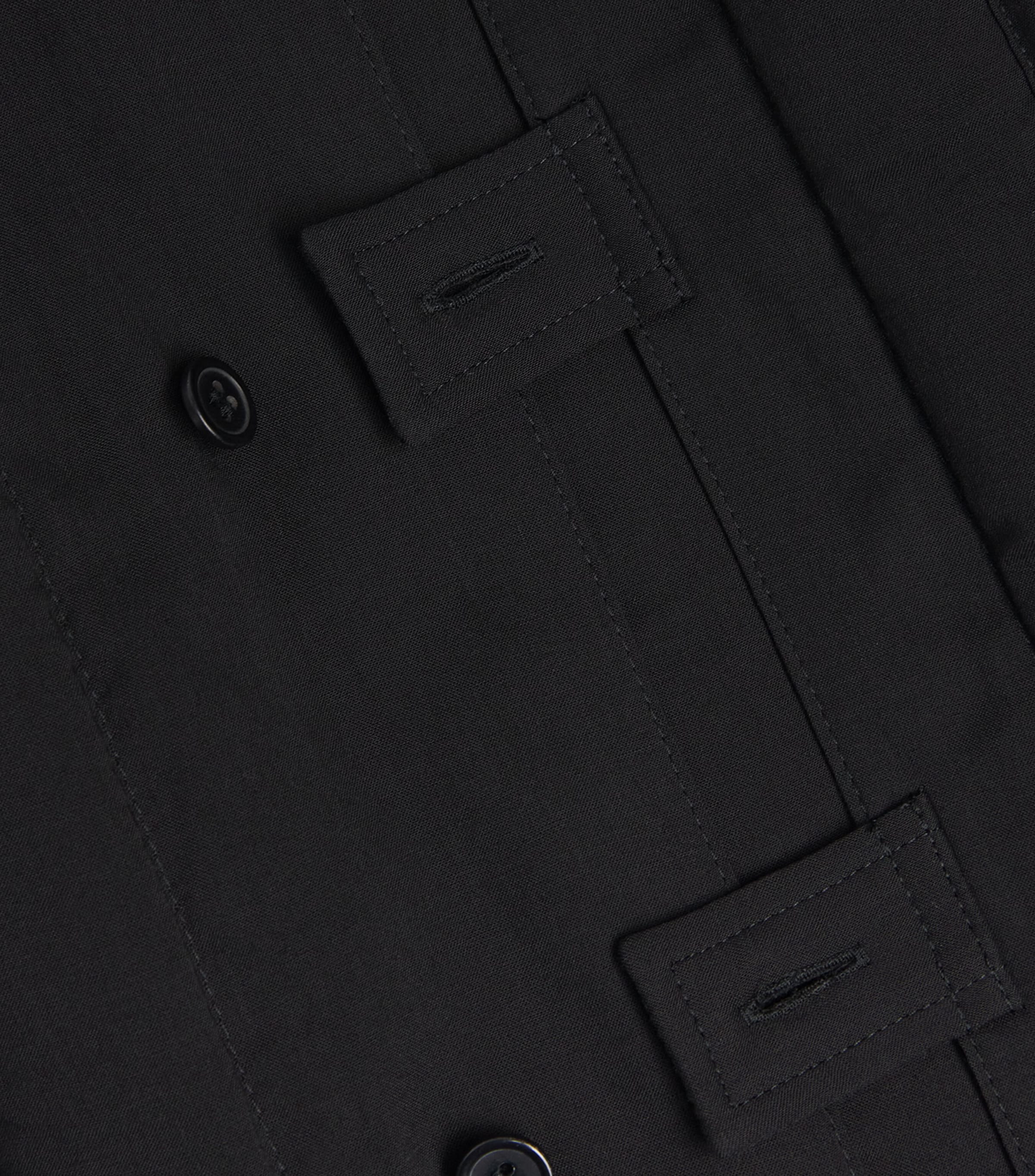 Padded Tab Shirt BLACK Image 5