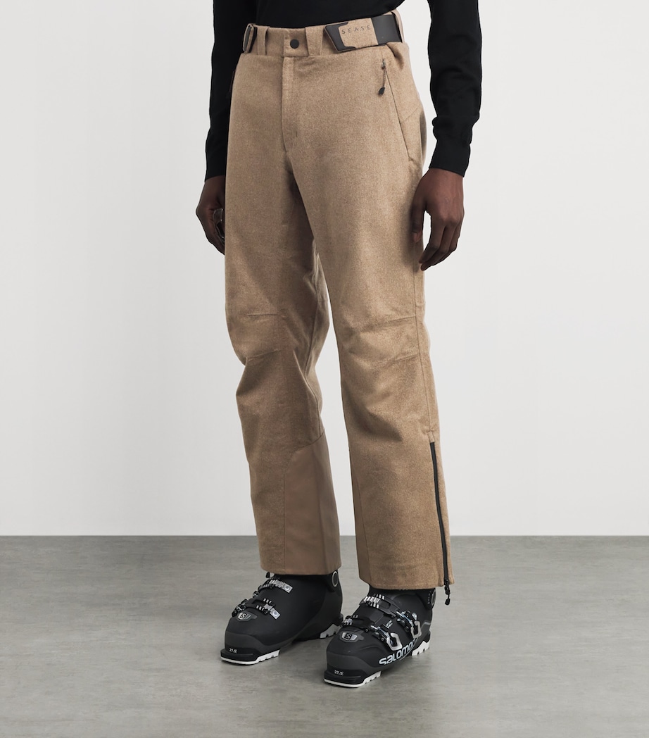 Cashmere Indren Ski Trousers OYSTER N41 Image 3