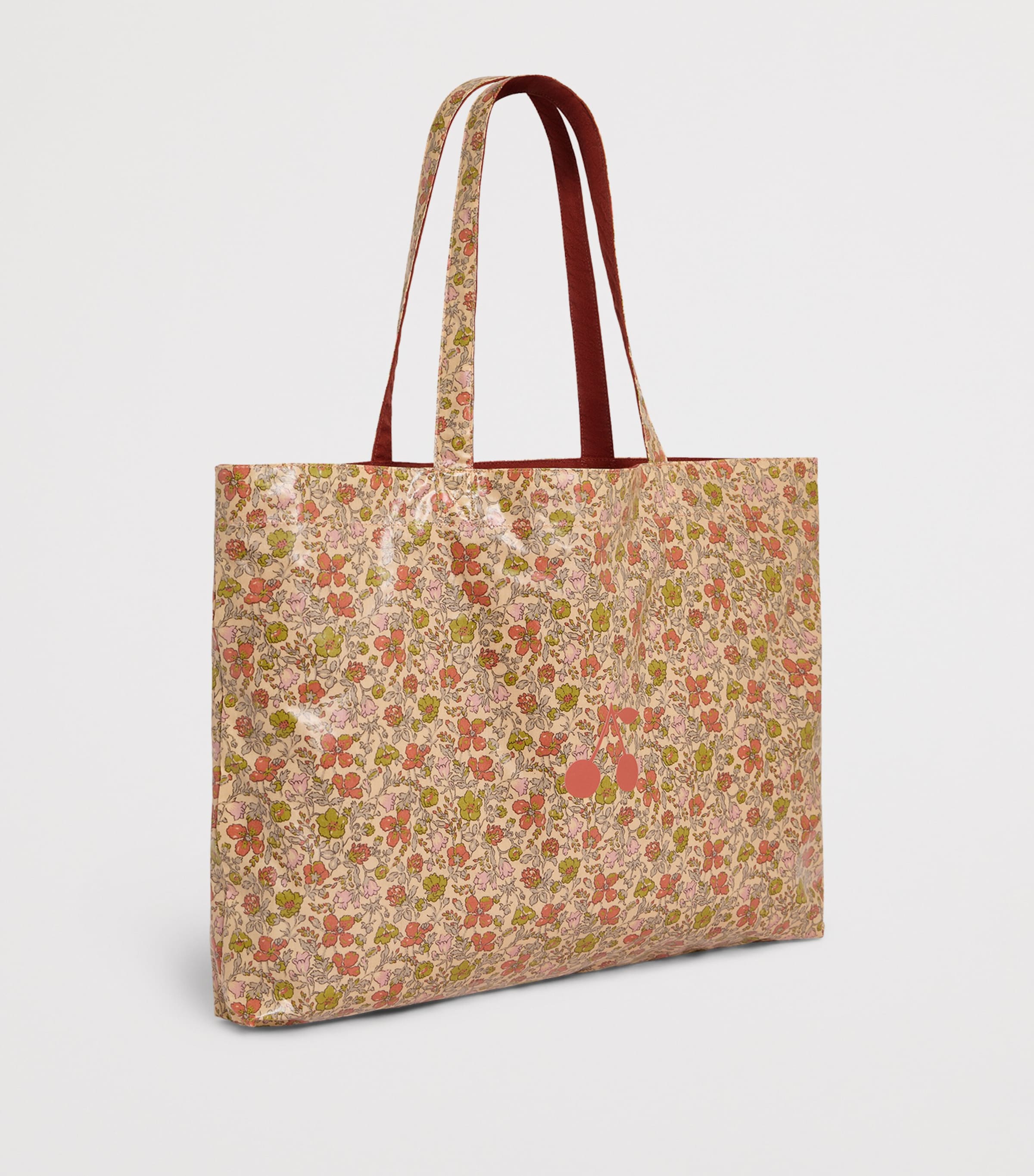Bonpoint Cotton Floral Tote Bag Fl Make Up Image 3