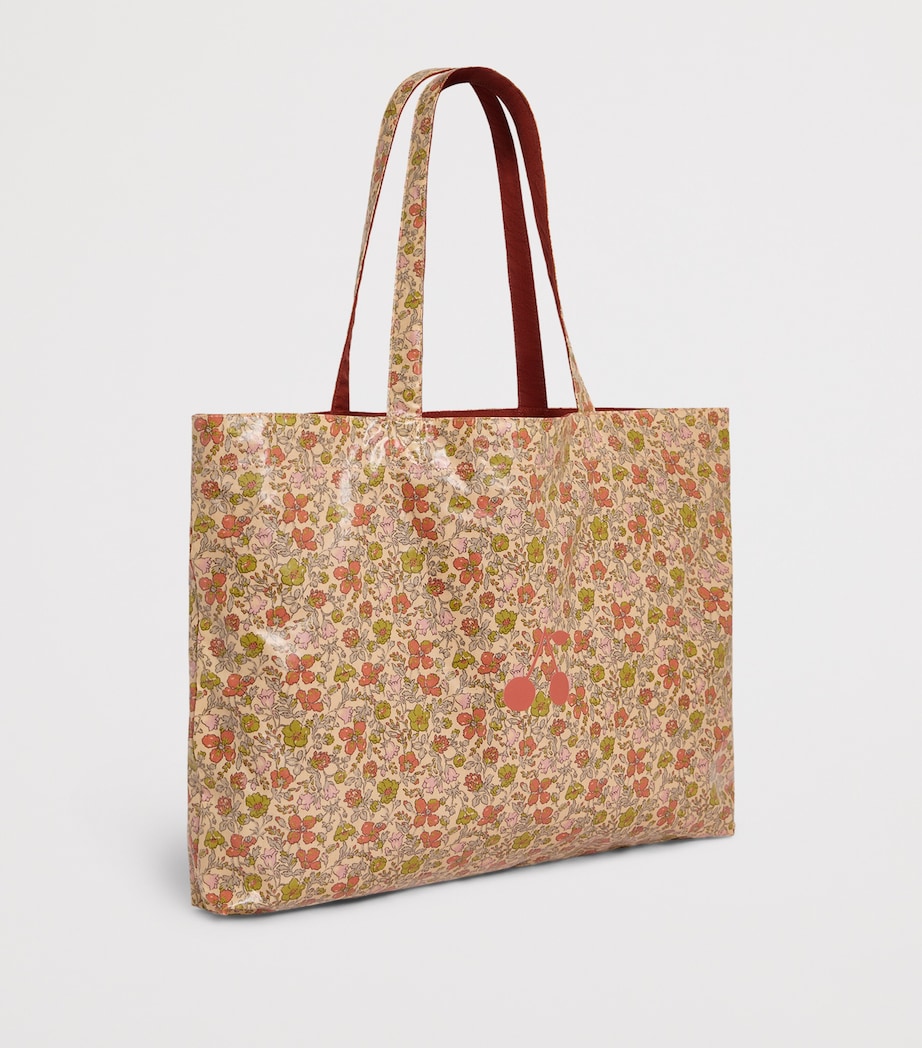 Bonpoint Cotton Floral Tote Bag Fl Make Up Image 3