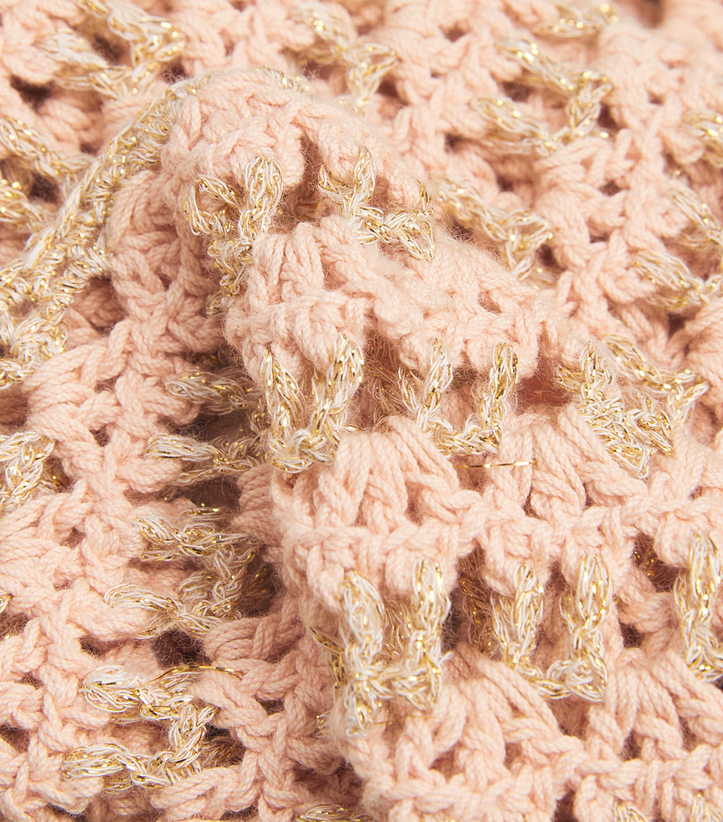 Zimmermann Pink Crochet Tallow Tank Top | Harrods US