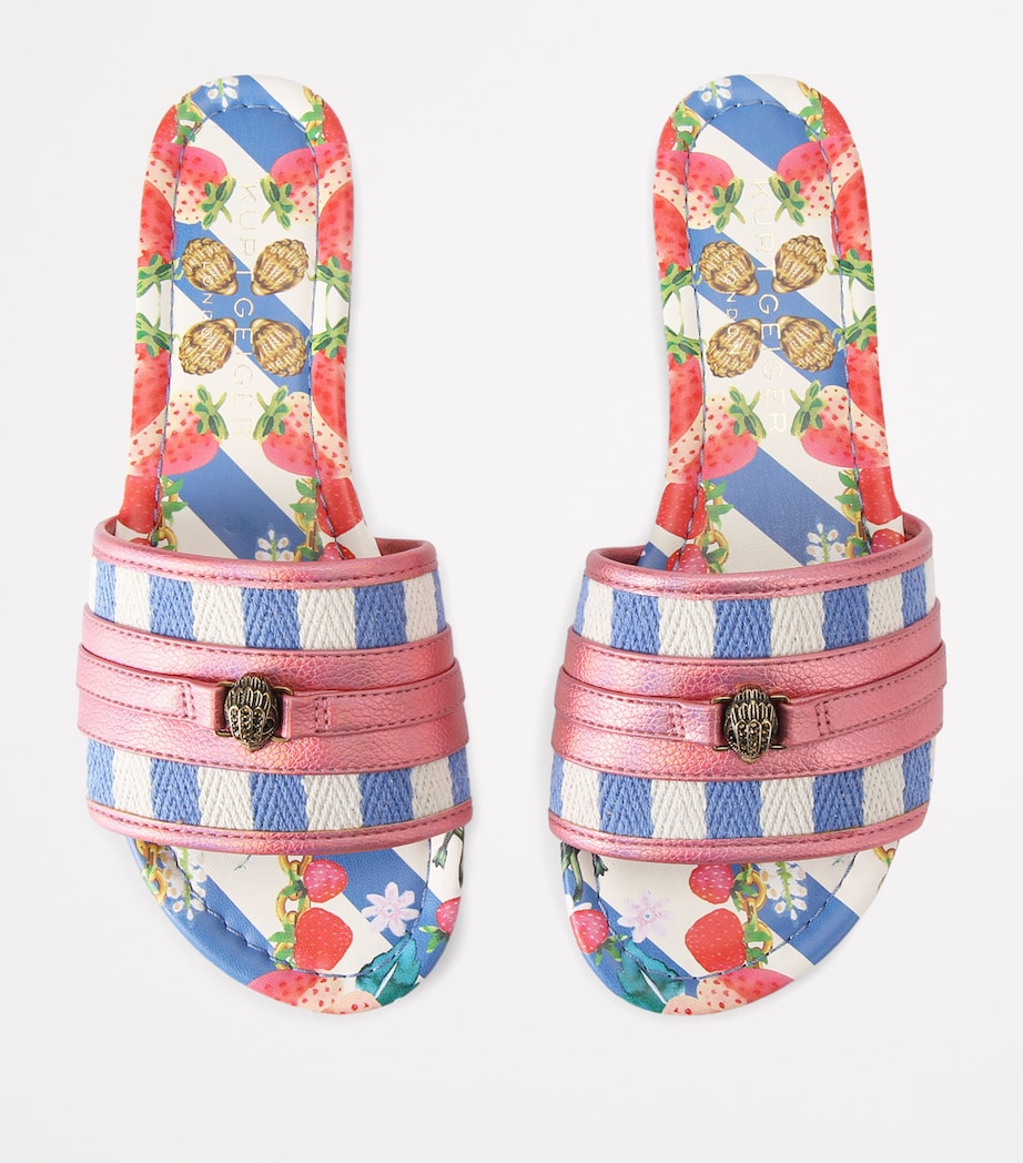 Printed Southbank Slides BLUE OTHER Image 3