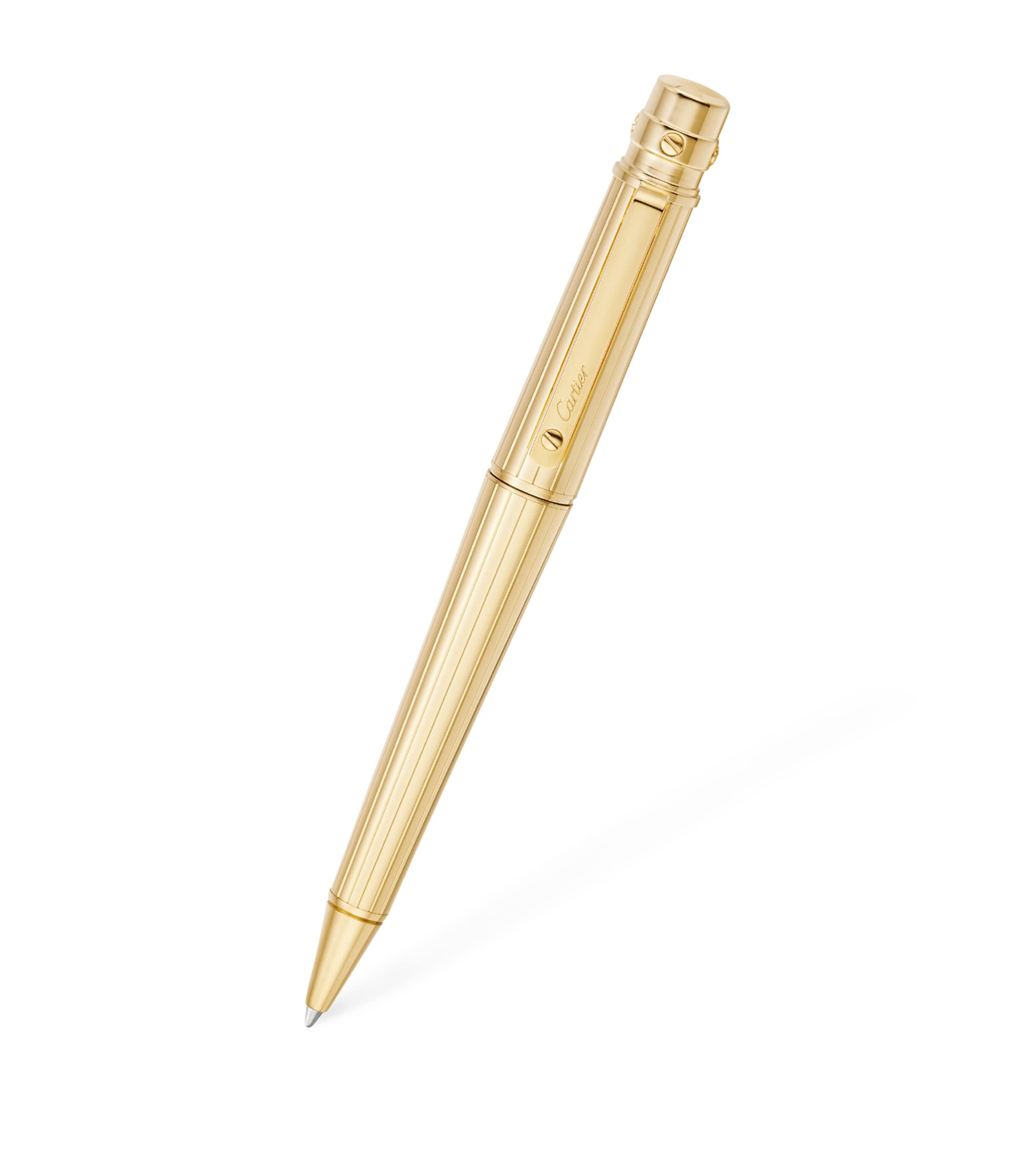 Santos de Cartier Ballpoint Pen GOLD Image 2