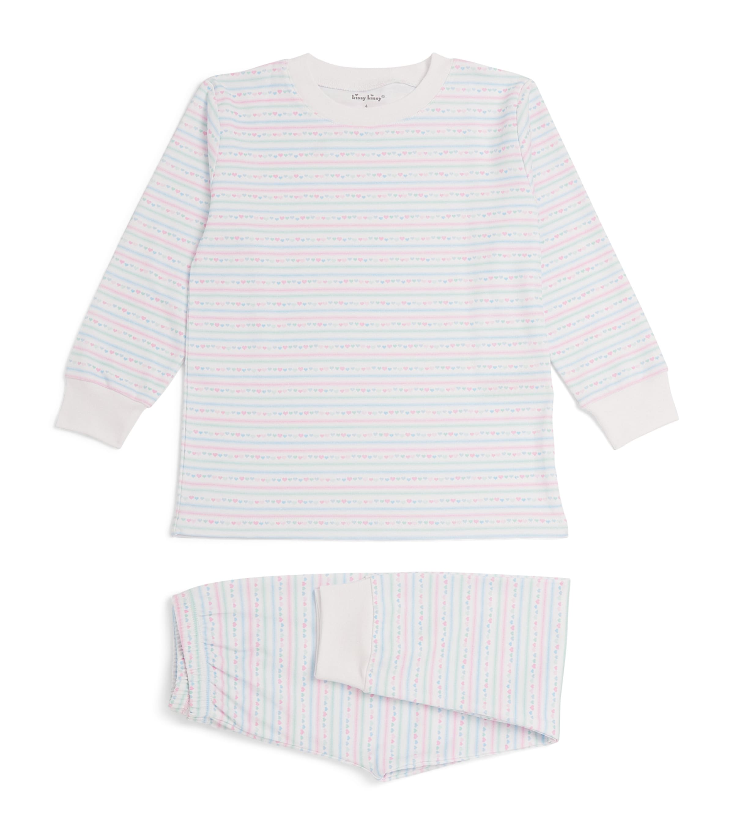 Shop Kissy Kissy Cotton Striped Nighty Night Pyjamas