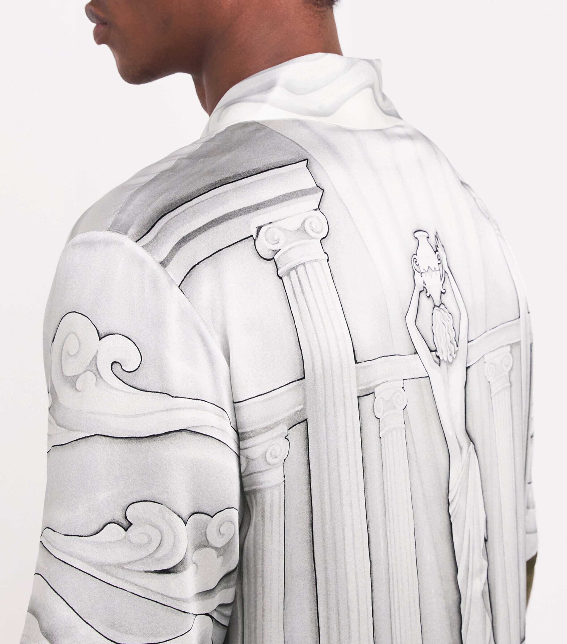 Silk Sacred Stone Shirt SACRED STONE Image 6