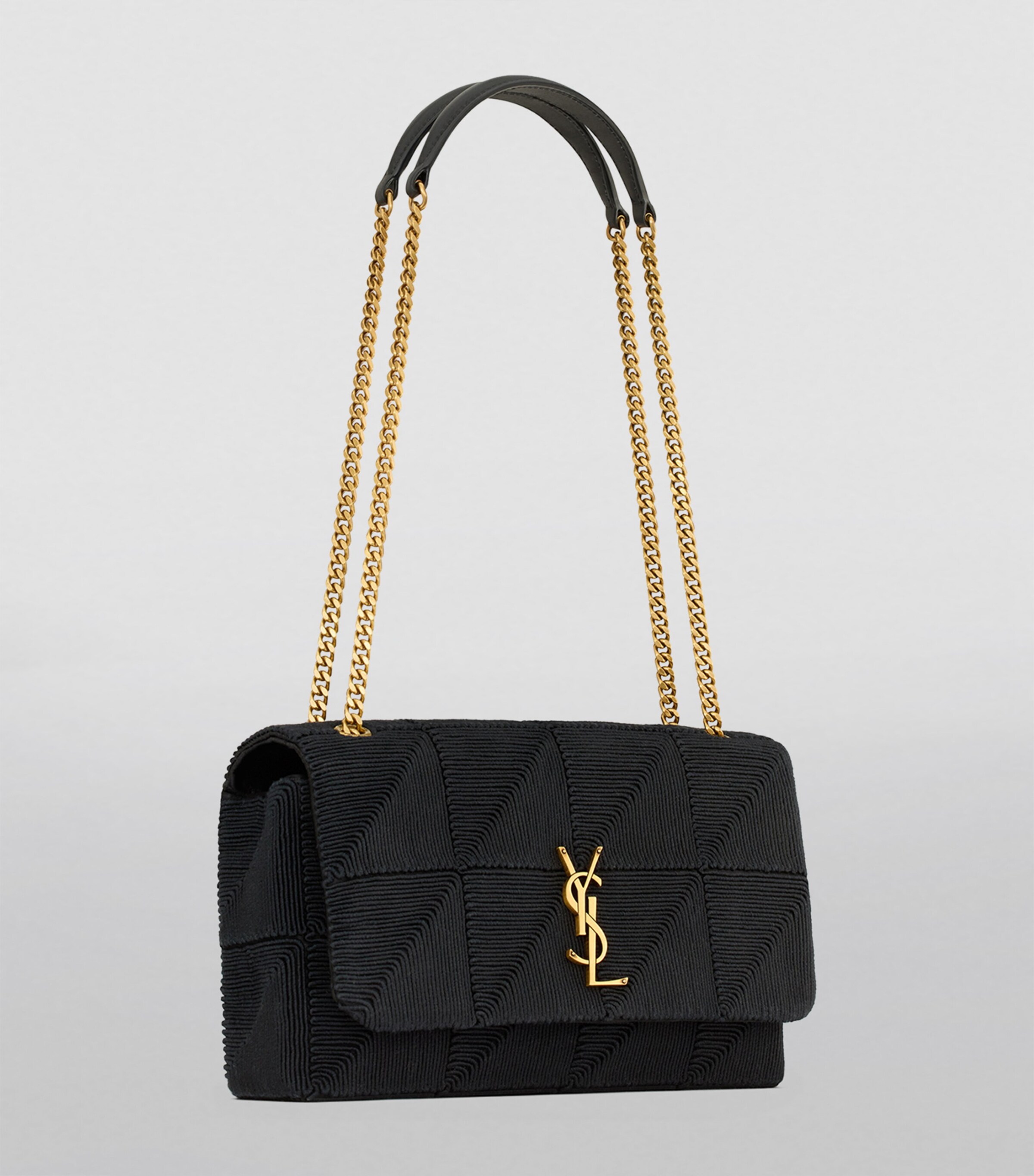 Saint Laurent Monogram Shoulder Bag Harrods UK