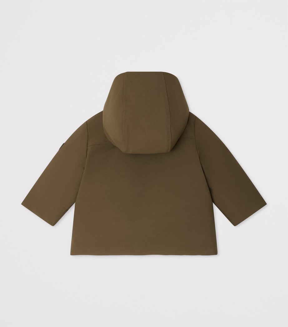 Water-Repellent Hooded Parka (12-18 Months) KAKI FONCE Image 2