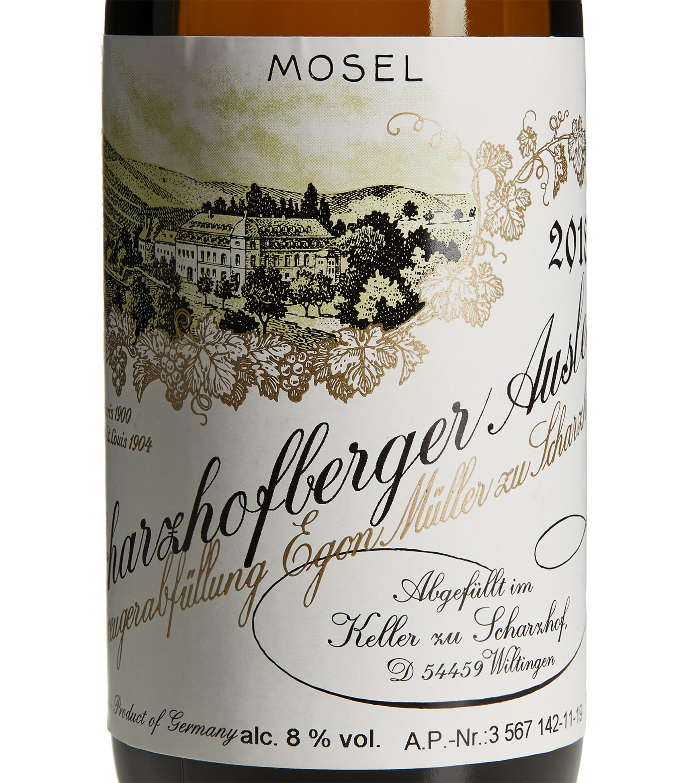 Sharzhof Riesling 2018 (37.5cl) - Mosel, Germany NO COLOUR Image 2