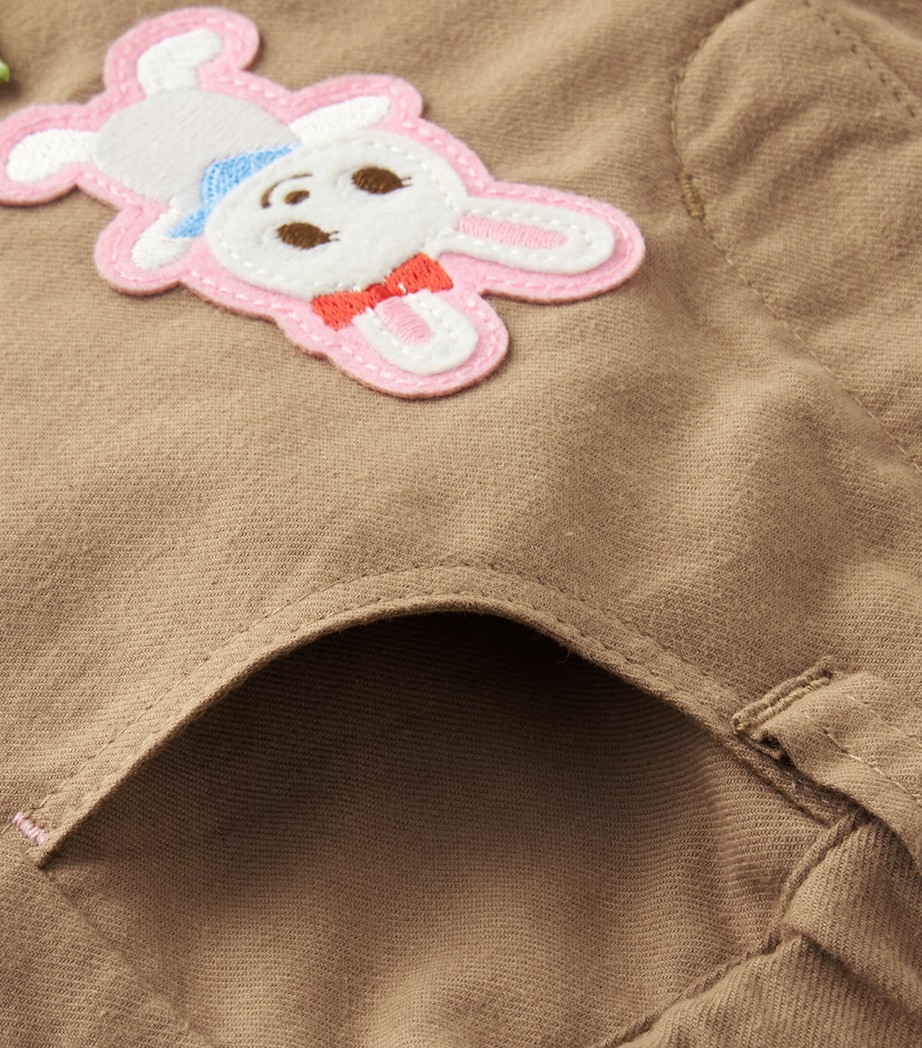 Cotton Animal Appliqué Trousers (2-7 Years) 9 Image 4