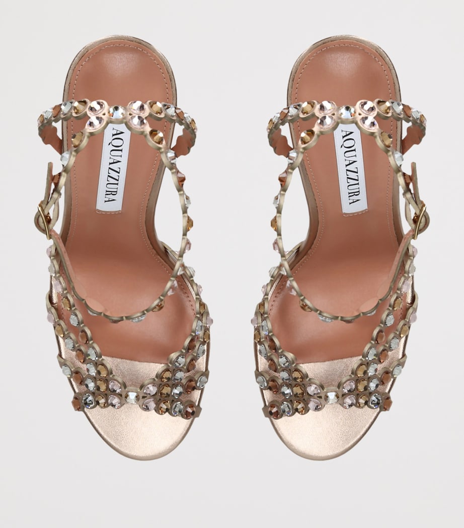 Leather Tequila Sandals 105 CHAMPAGNE Image 4