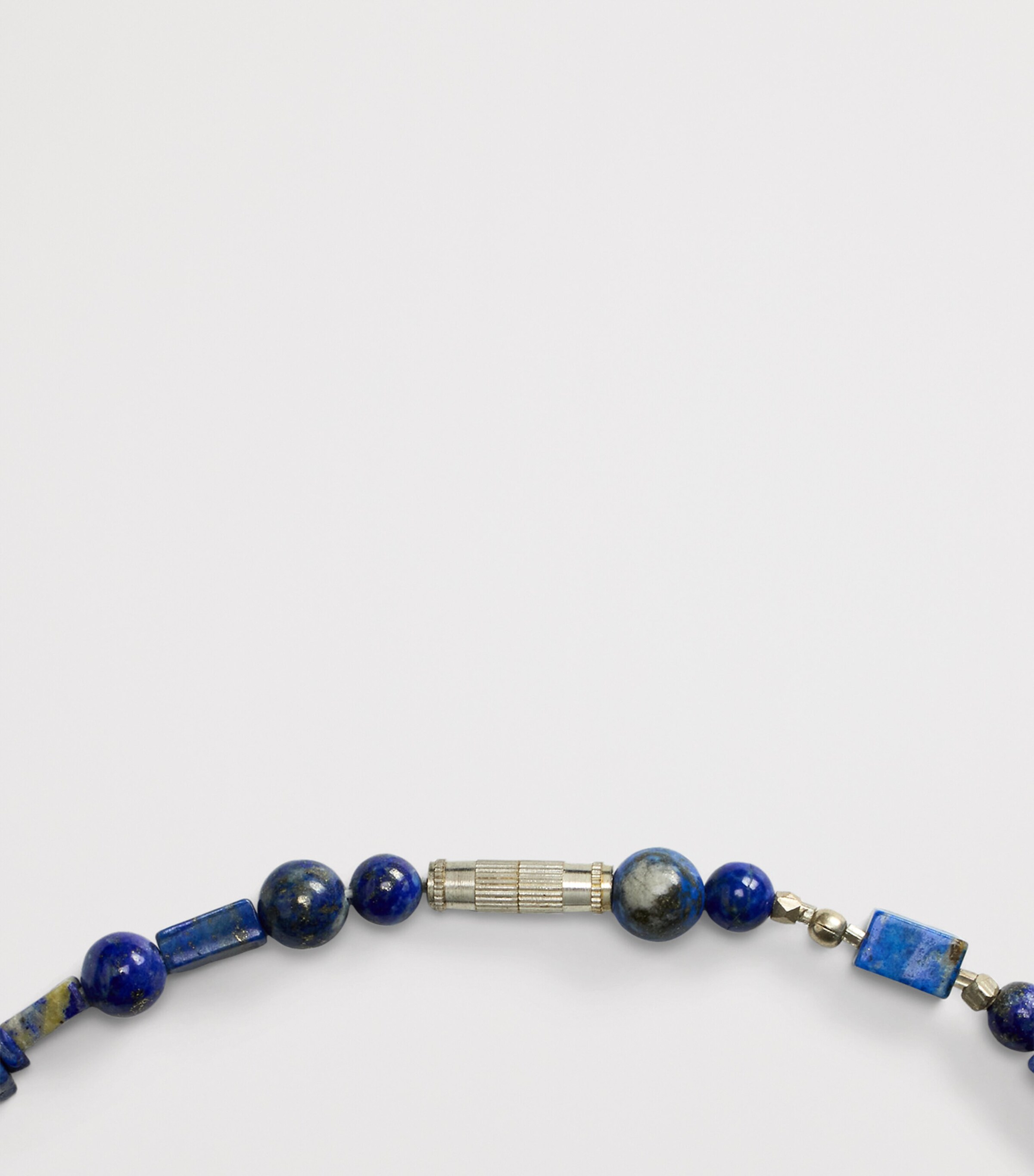 Assorted Beads Necklace BLUE MULTI Image 2