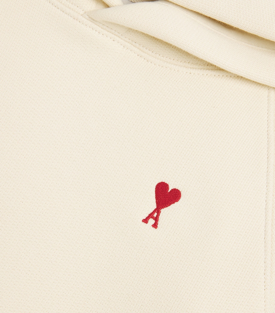 Cotton Ami De Coeur Hoodie (4-12 Years) 185-IVOIRE Image 3