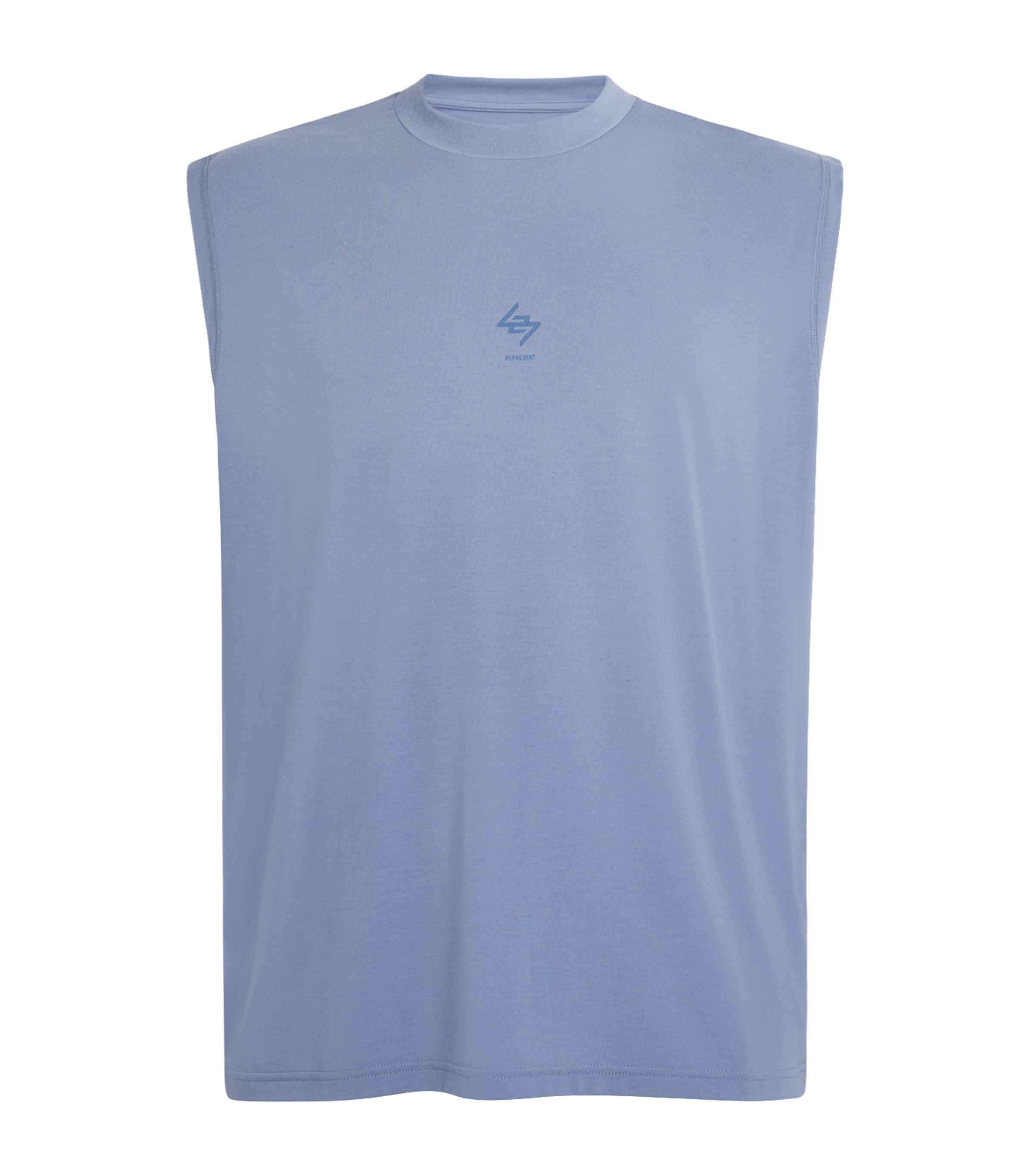 Represent 247 247 Motion Oversized Tank Top In Blue