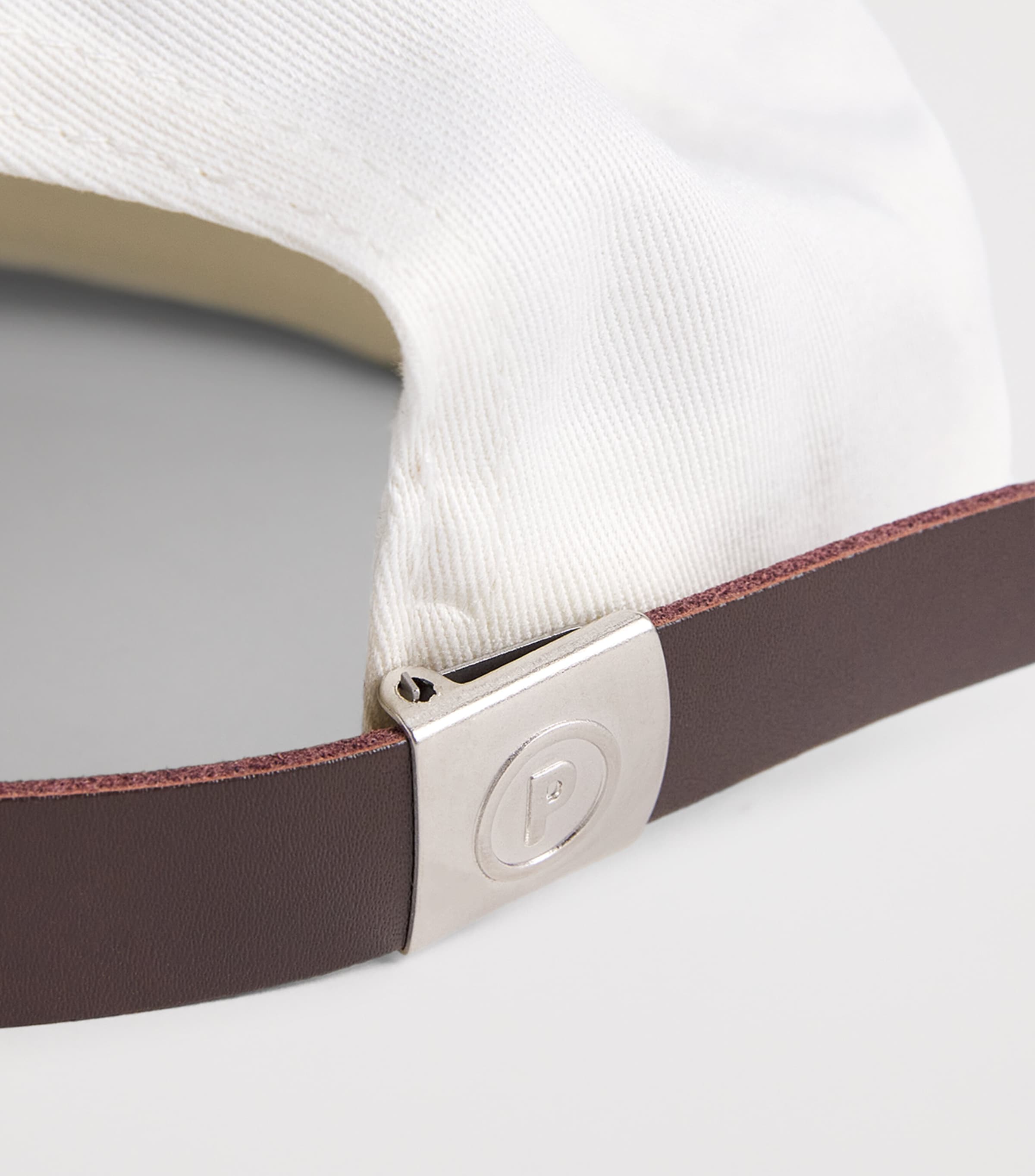 Picante Record Crew Cap Ivory / Brown Image 4