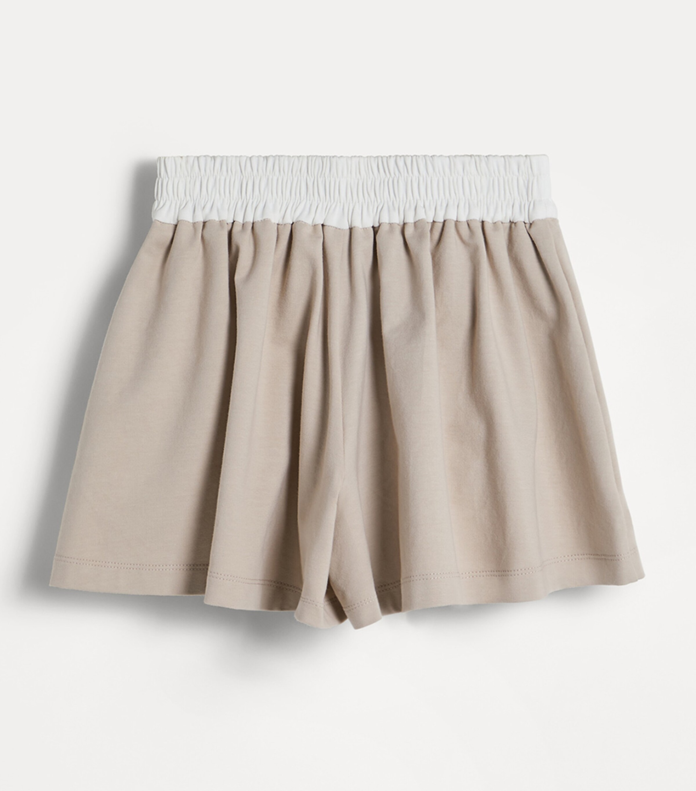 Brunello Cucinelli Kids Womens Contrast-Trim Bermuda Shorts (4-6 Years) Image 2
