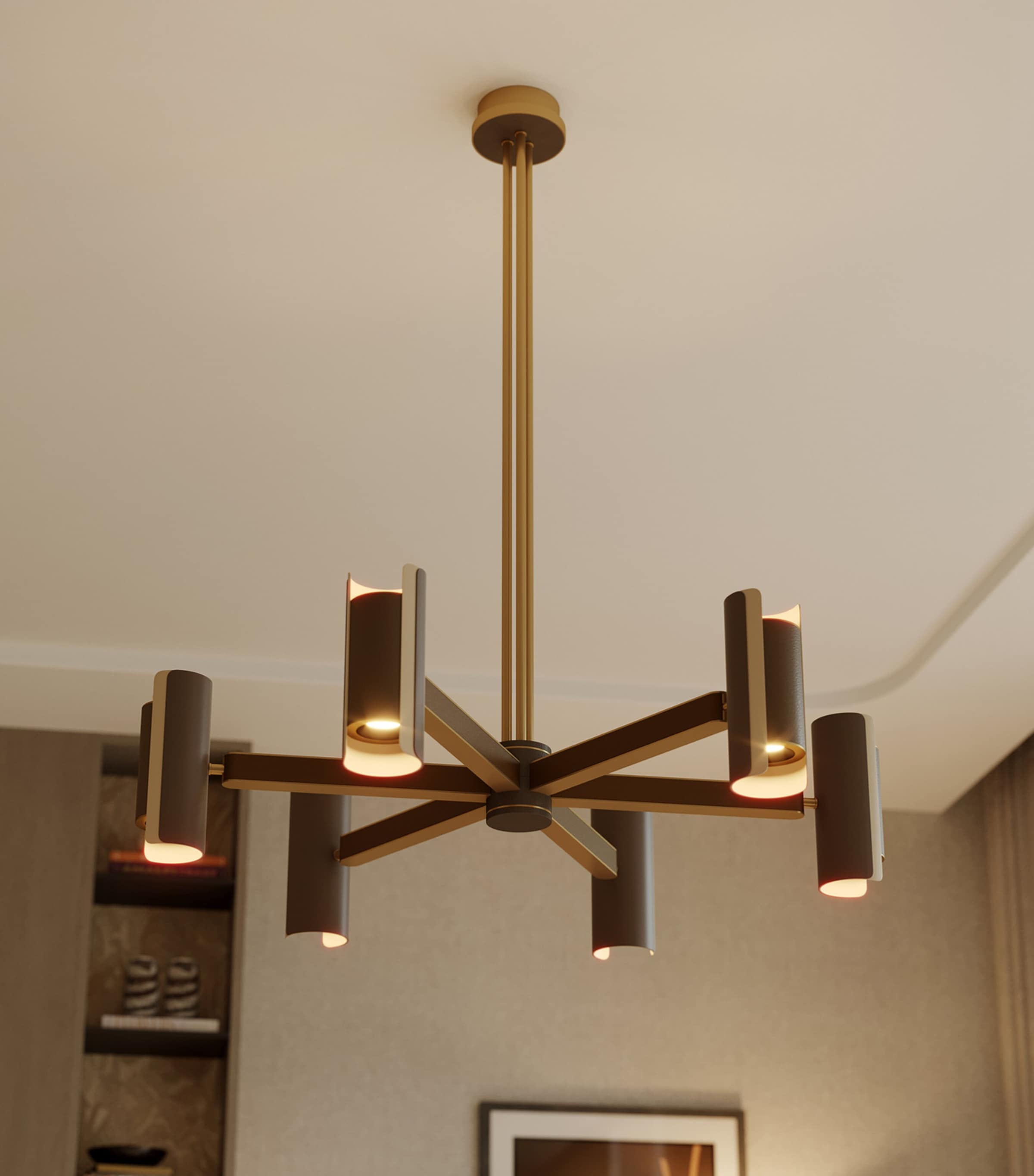 Frato Valldemossa Ceiling Lamp Brown Image 2
