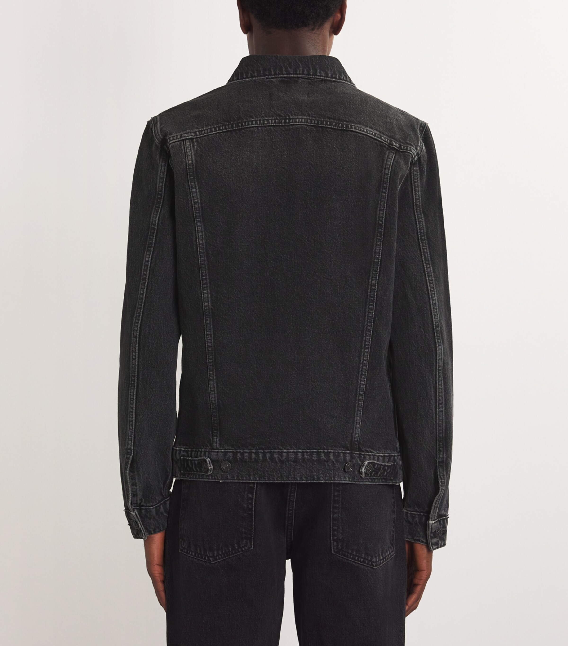 Denim Jacket BLACK Image 4