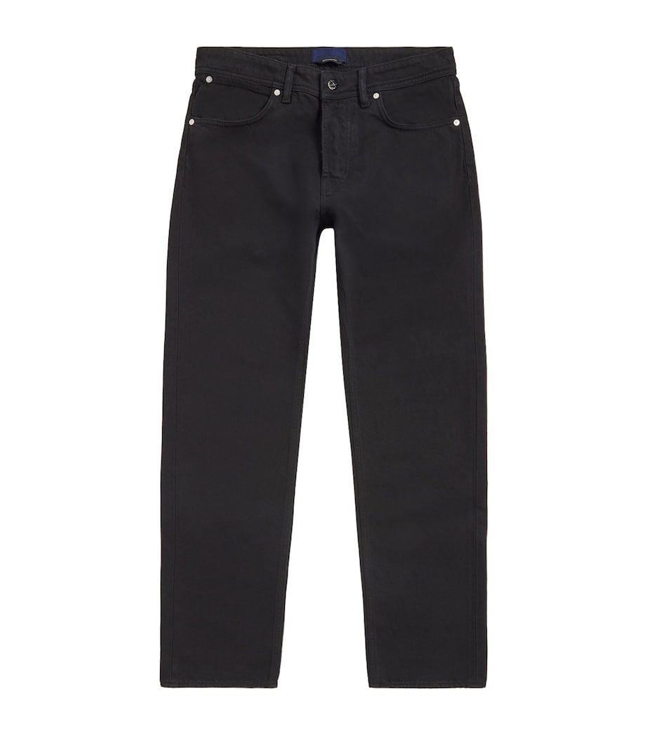 Stone Island Mens Garment-Dyed Straight Jeans Image 1
