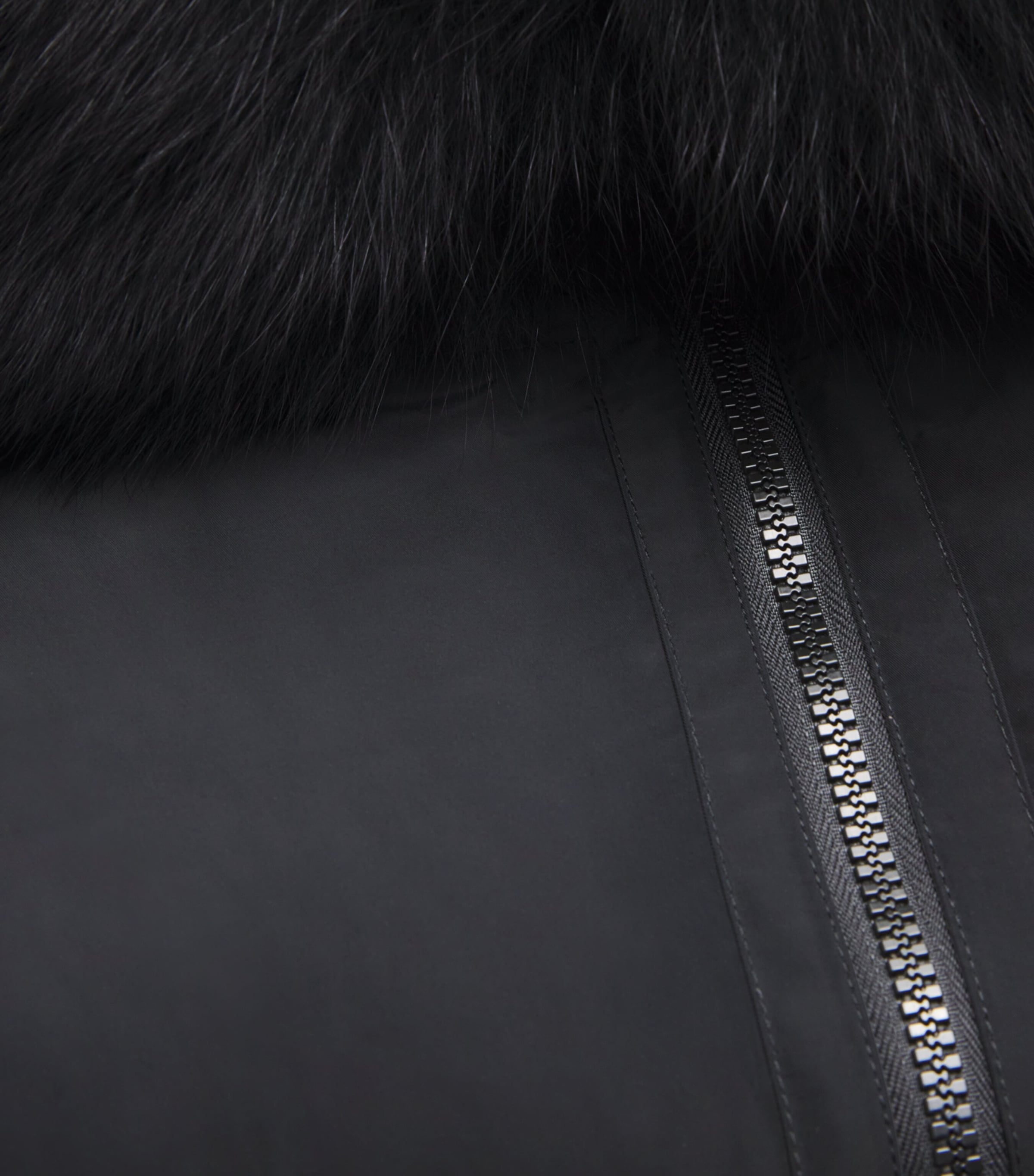 Fur-Trim Down Coat with Mittens C99 Image 5