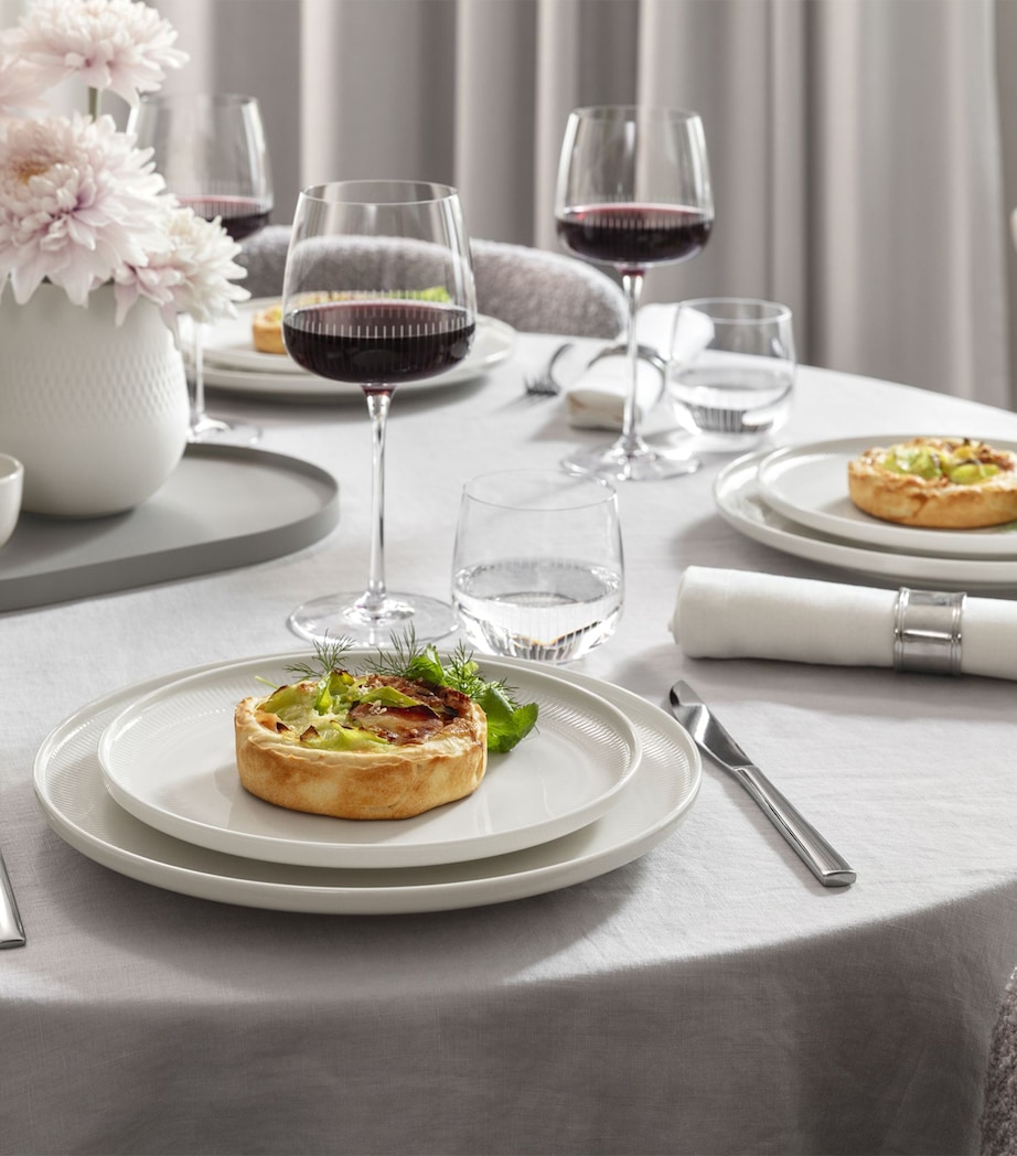 Set of 4 Crystal Afina Water Glasses (200ml) CLEAR Image 2