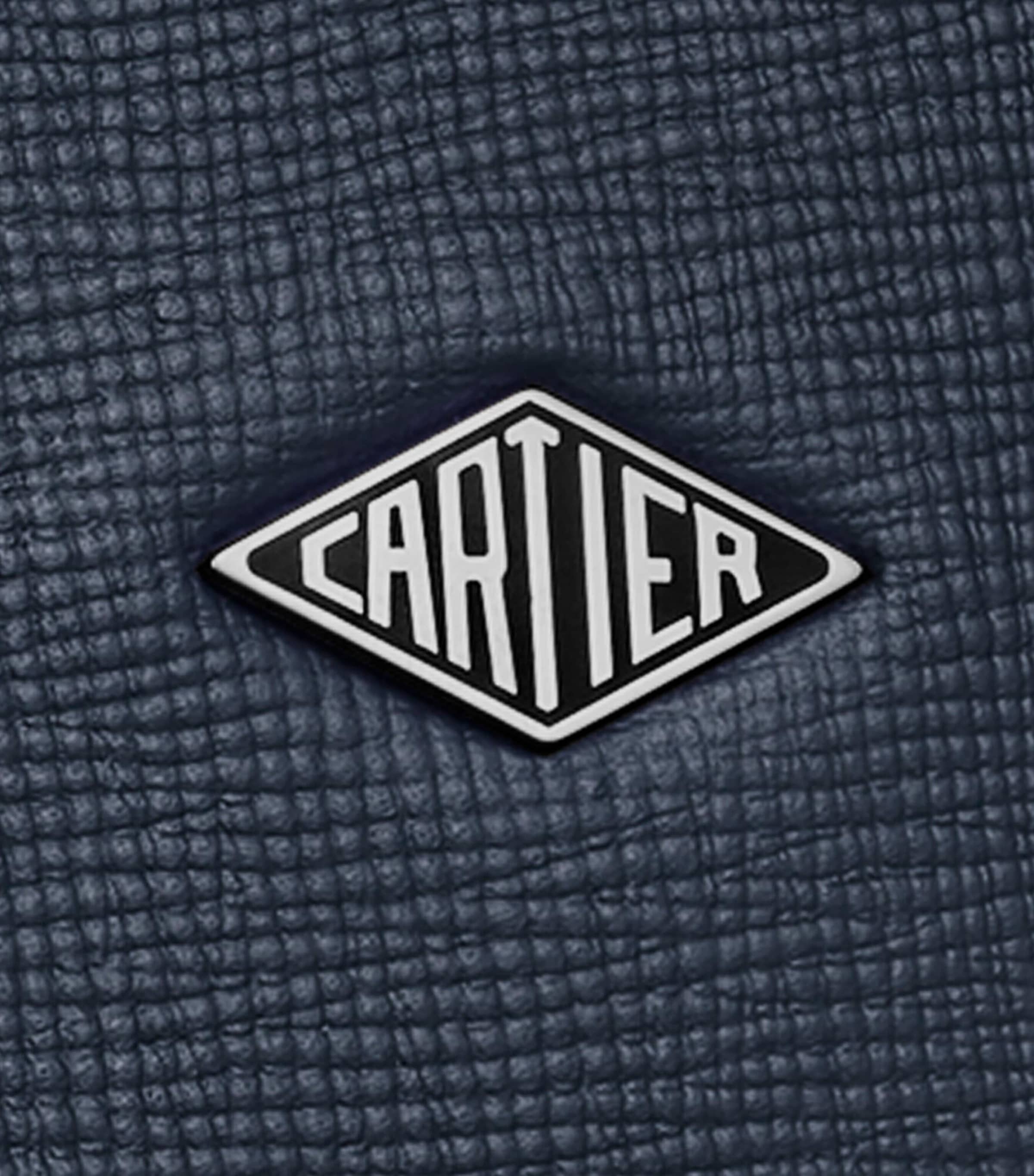 Calfskin Losange Slim Document Holder NAVY BLUE Image 3