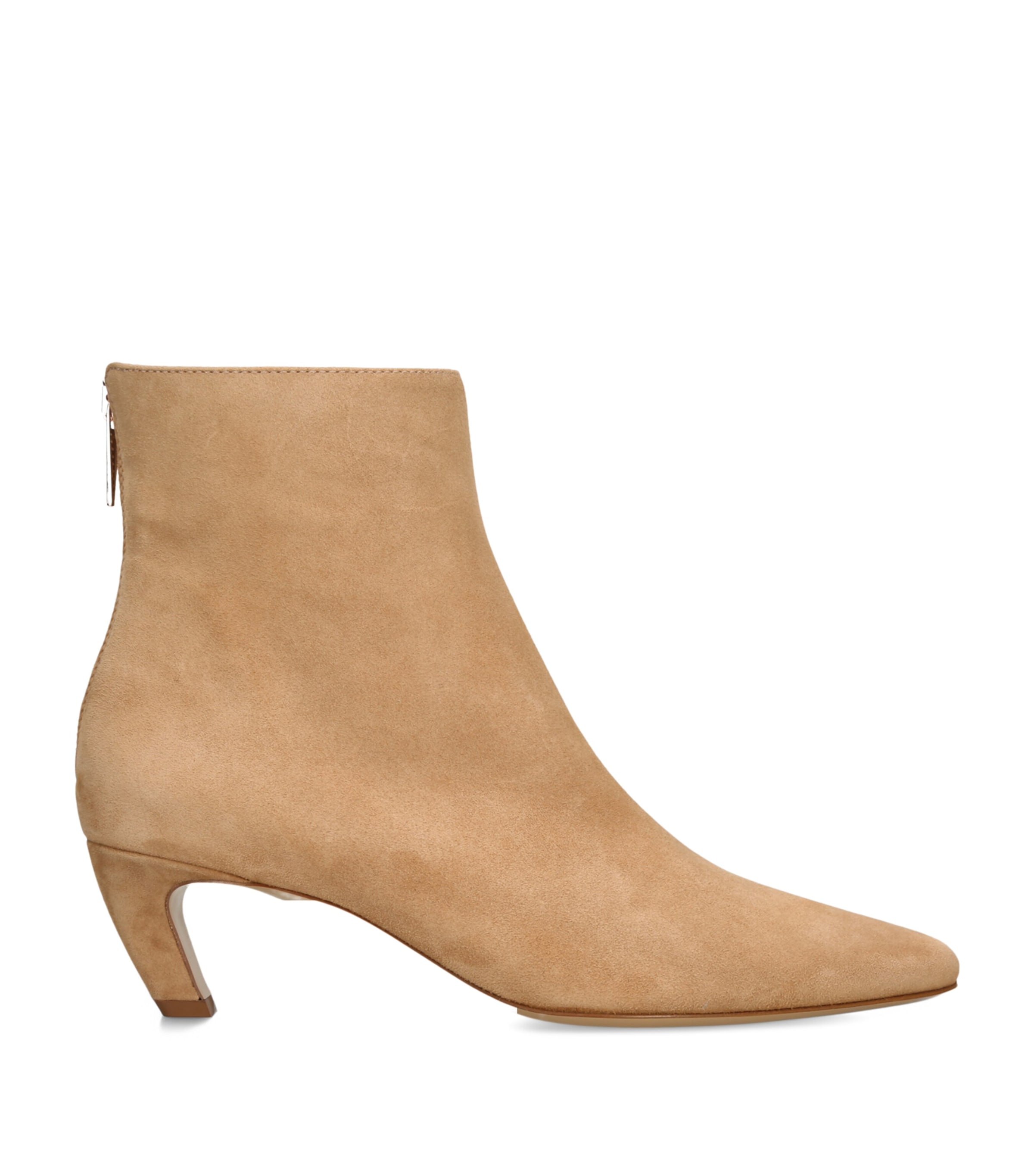 Gabriela Hearst Suede Clayton Boots 50 Camel Image 1