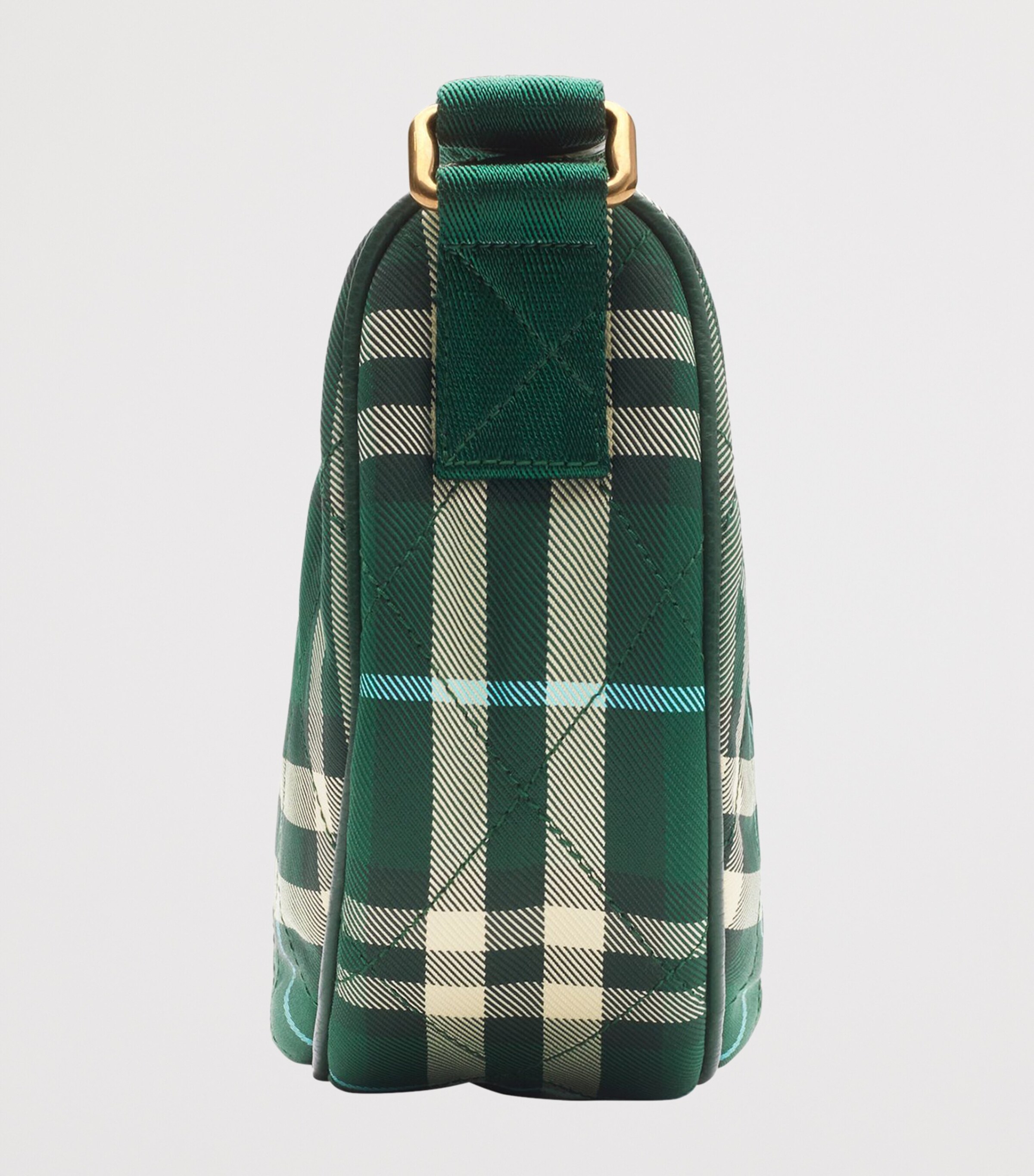 Check Horseshoe Cross-Body Bag VERDANT Image 7