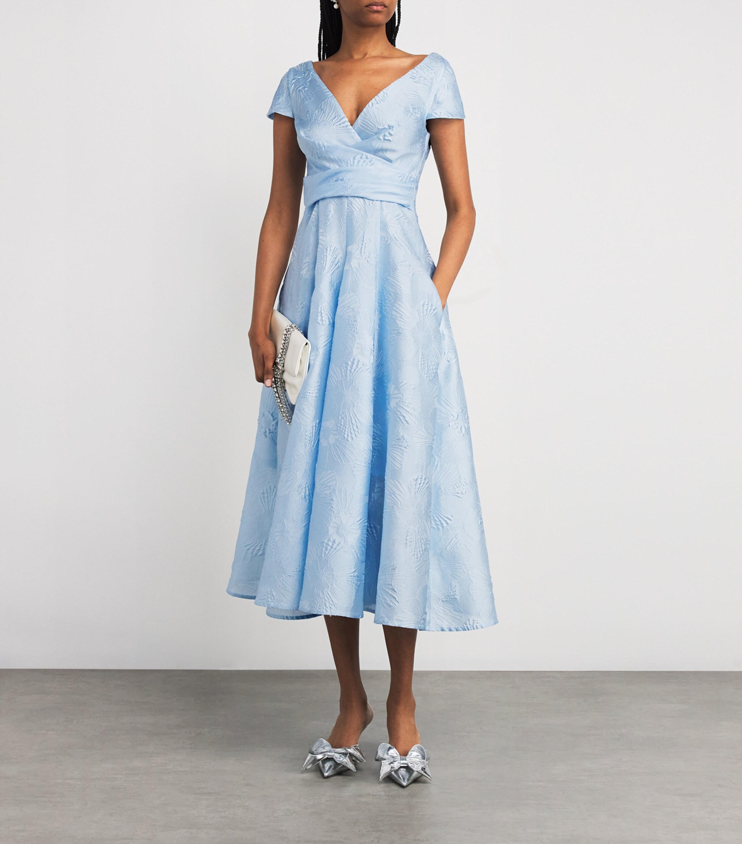 blue anemone dress Puff Dress, Blue Anemone – KAIKO main image 0