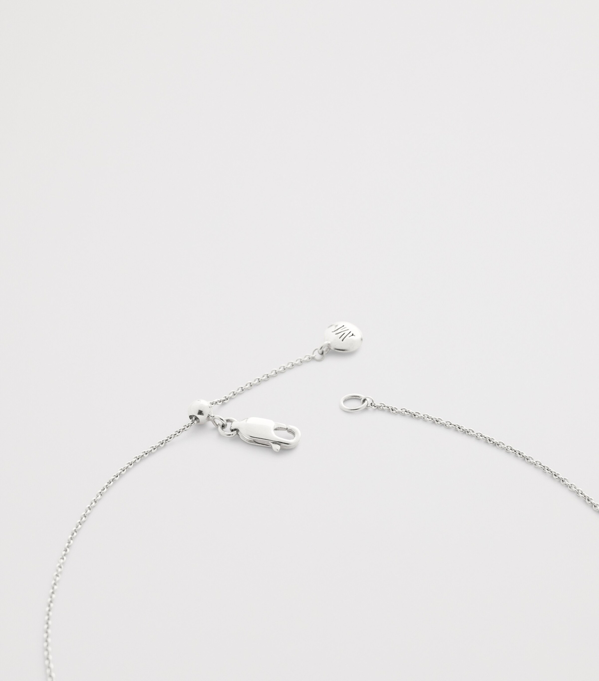 Monica Vinader Sterling Silver Chain Necklace (17cm) Sterling Silver Image 3