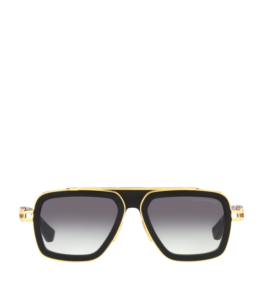 DITA LXN Evo Rectangle Sunglasses Black Image 1