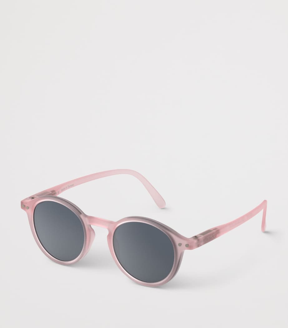 IZIPIZI KIDS #d Round Sunglasses (3-5 Years) Pink Image 2