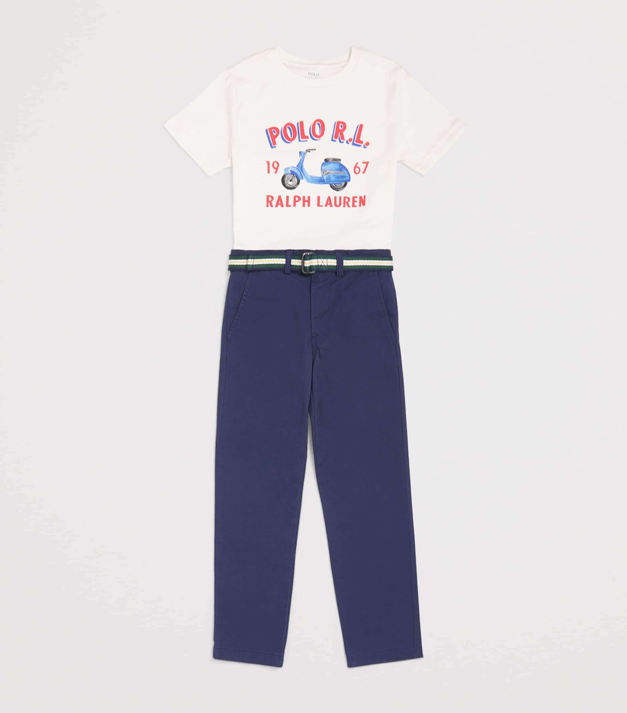 Flex Abrasion Bedford Trousers (2-7 Years) NEWPORT NAVY Image 3