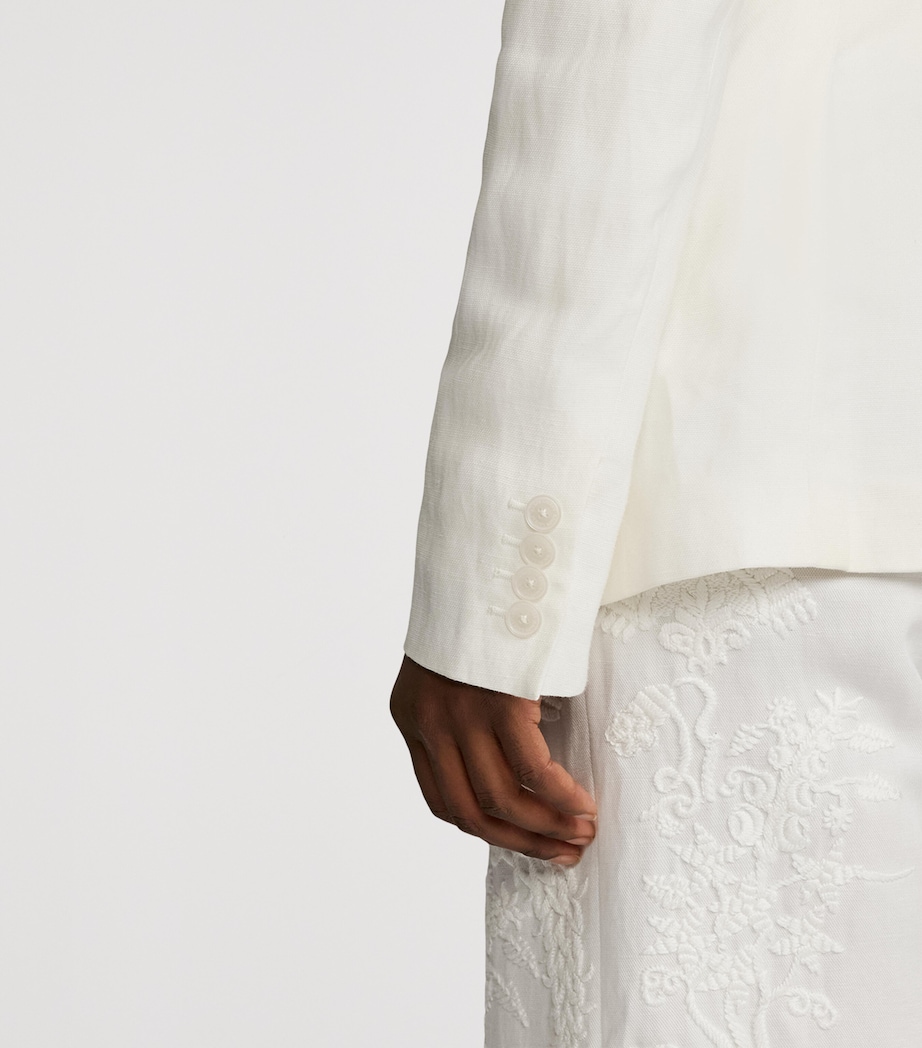 Embroidered Collen Jacket CREAM Image 9