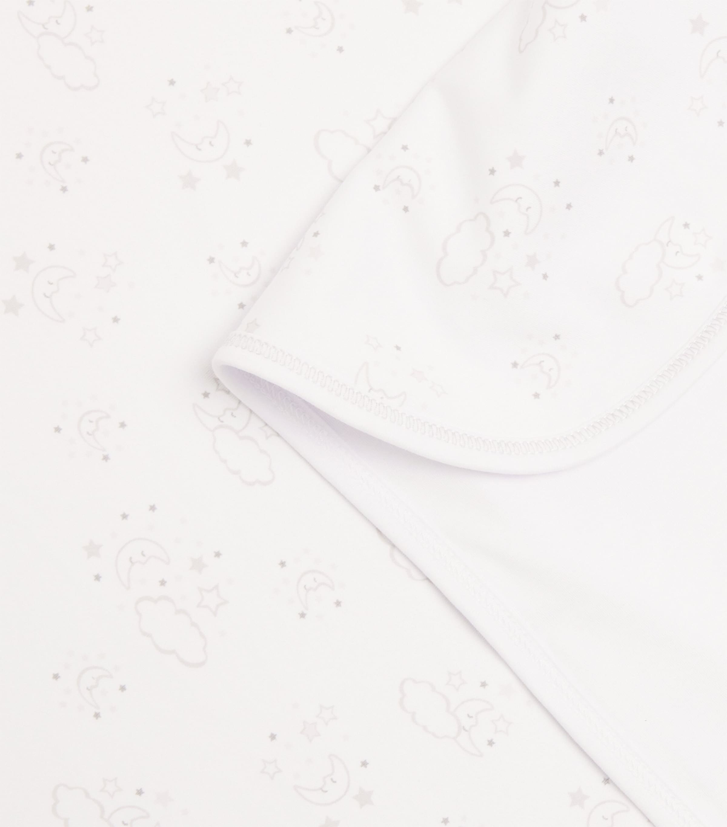 Pima Cotton Cheerful Goodnight Blanket (72cm x 66cm) K030SILVER Image 3