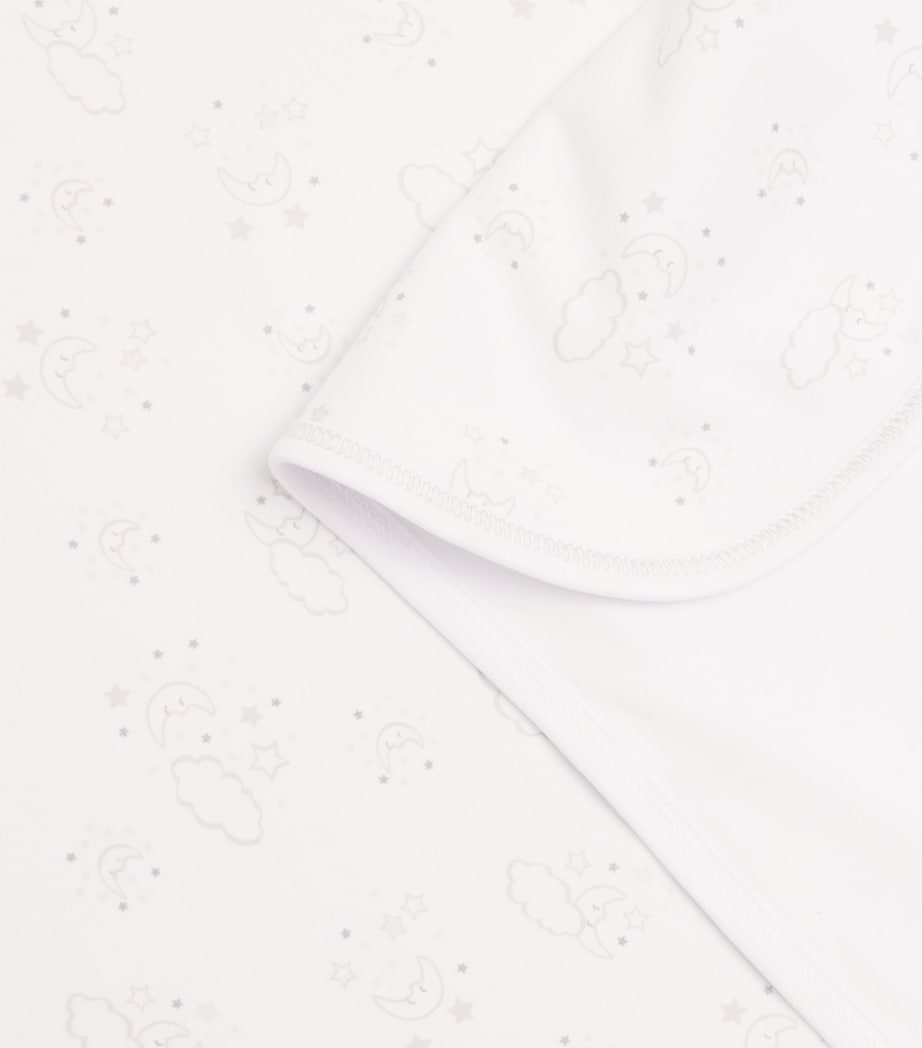 Pima Cotton Cheerful Goodnight Blanket (72cm x 66cm) K030SILVER Image 3