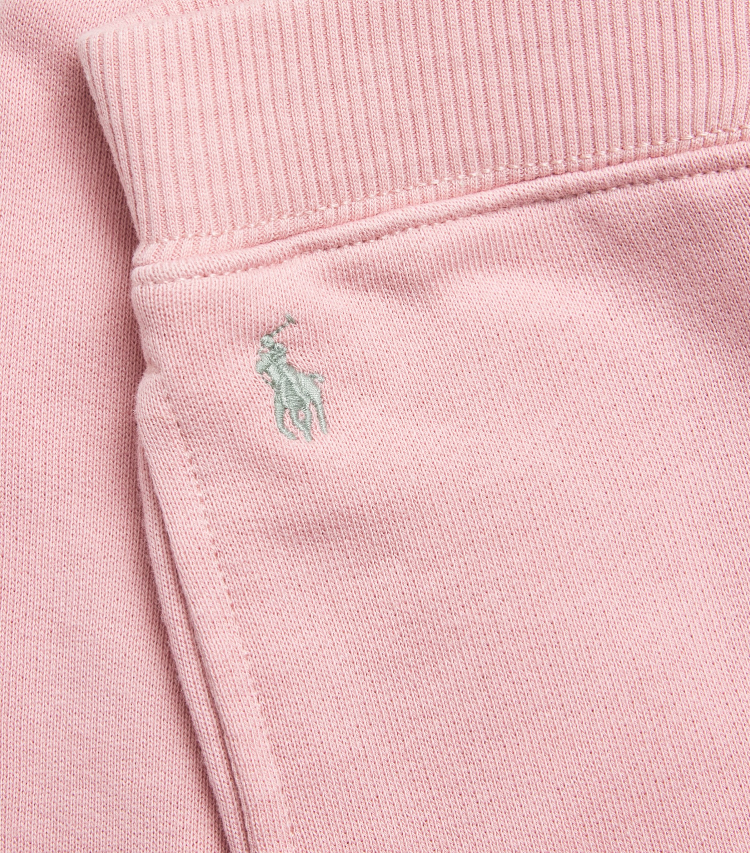 Ralph Lauren Kids Embroidered Polo Pony Sweatpants (7-14 Years) Adirondack Rose Image 3