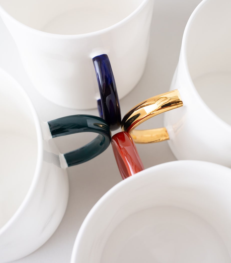 FELDSPAR Mixed Tea Mugs (Set of 4) Harrods Mix Image 5