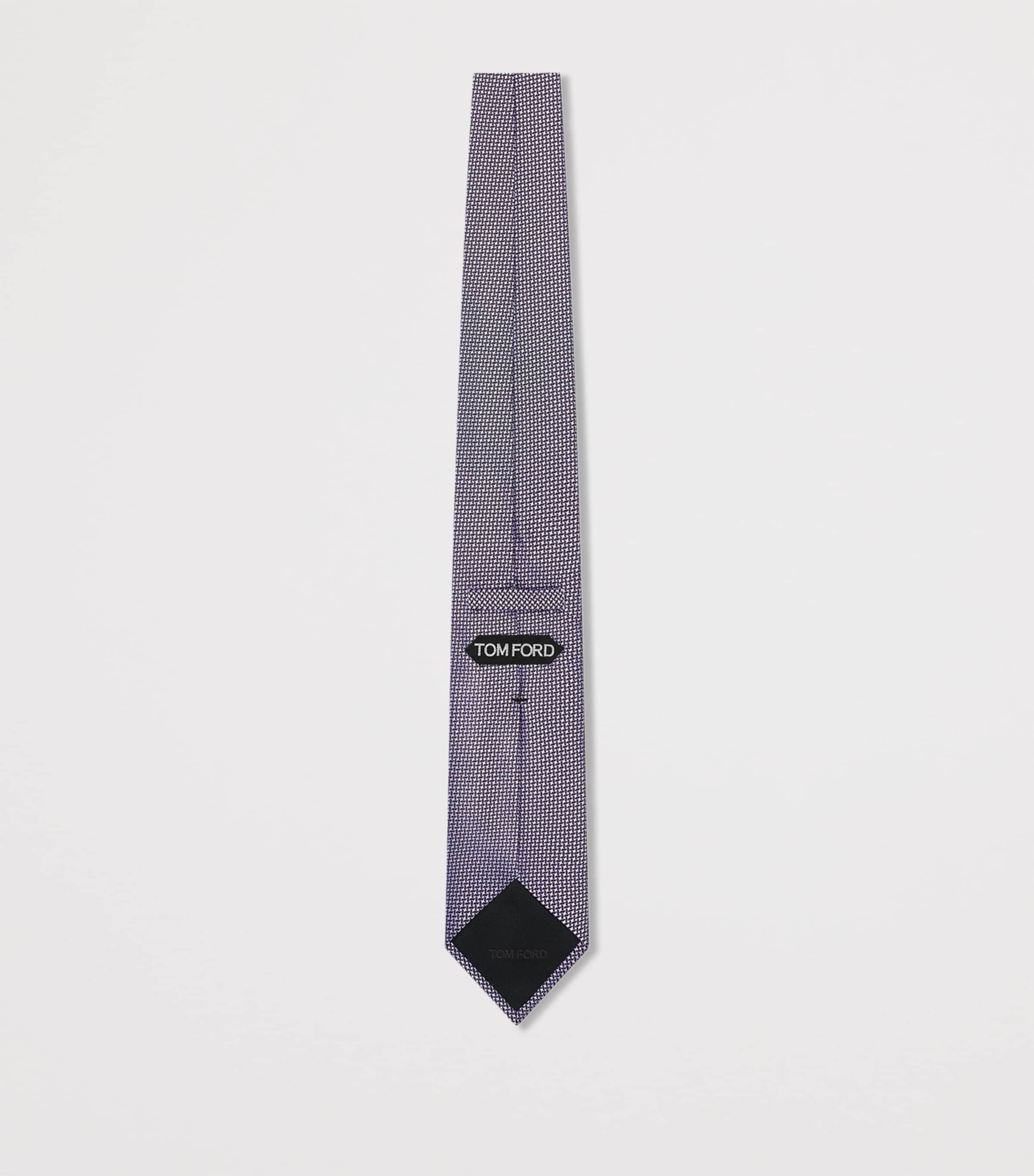 TOM FORD Silk Tonal Jacquard Tie Image 2
