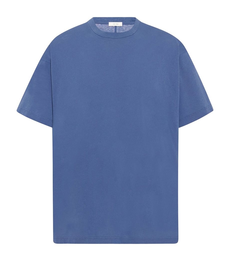 The Row Mens Cotton Lawson T-Shirt Light Blue Image 1