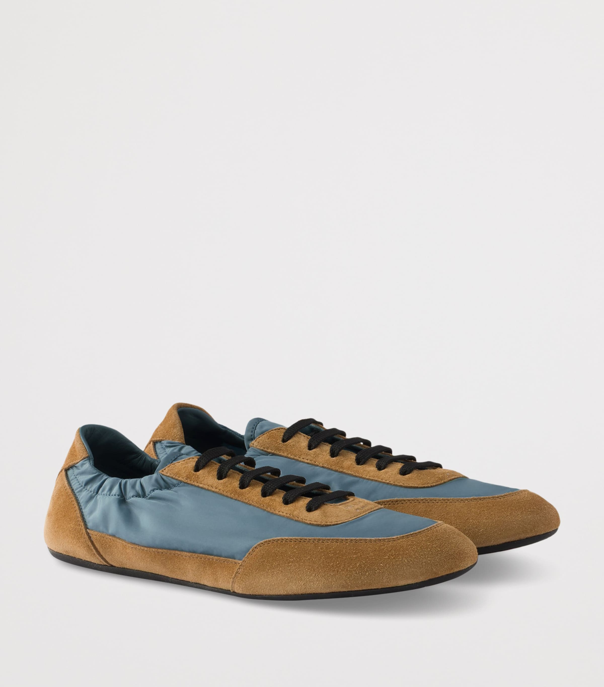 Suede and Re-Nylon Collapse Sneakers F0LX4 Image 2