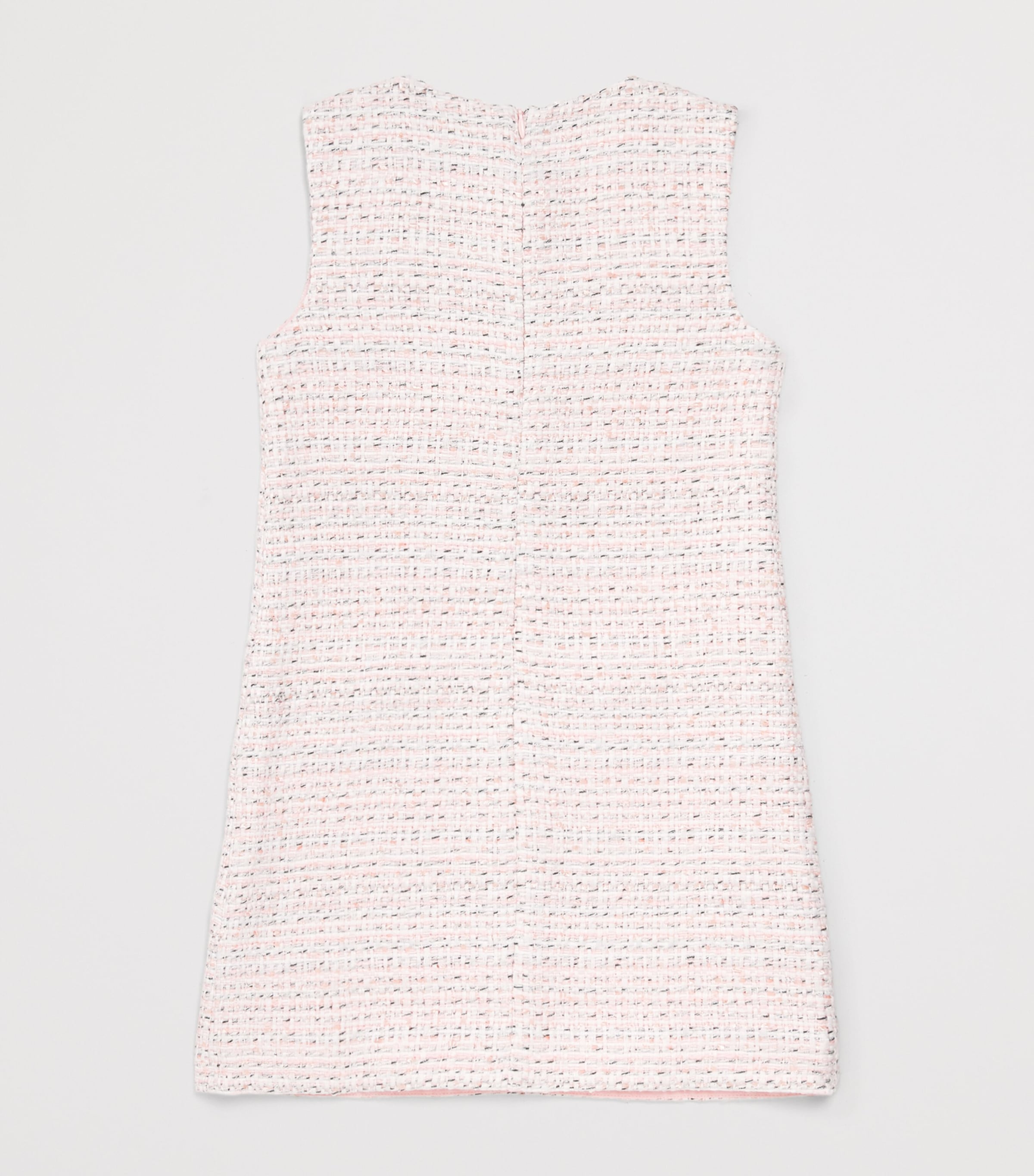 Self-Portrait Kids Bouclé Bow-Detail Dress (4-12 Years) Image 2