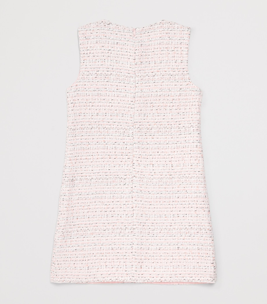 Self-Portrait Kids Bouclé Bow-Detail Dress (4-12 Years) Image 2