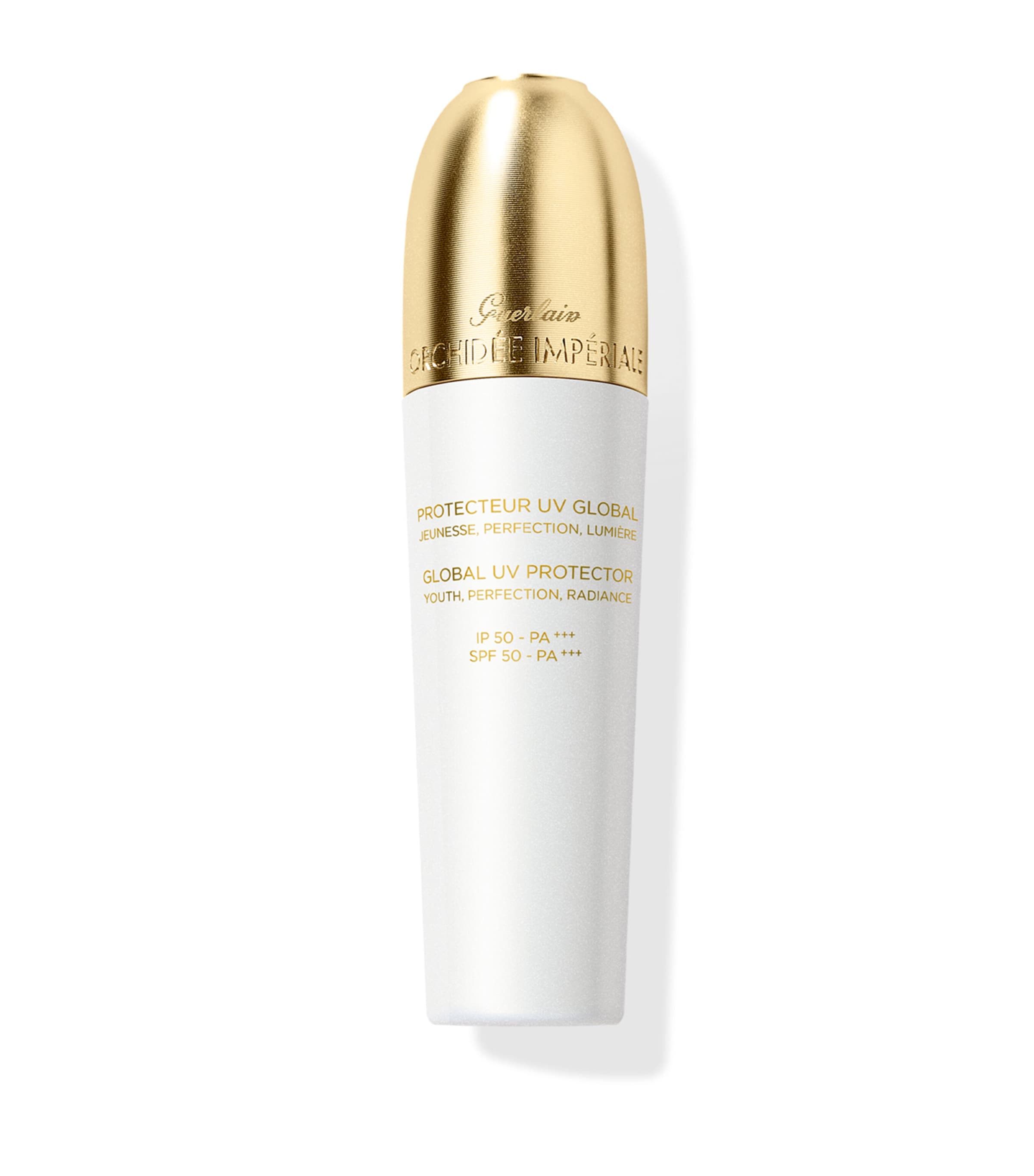 Guerlain Orchidée Impériale The Brightening Global Uv Protector Spf 50 In White