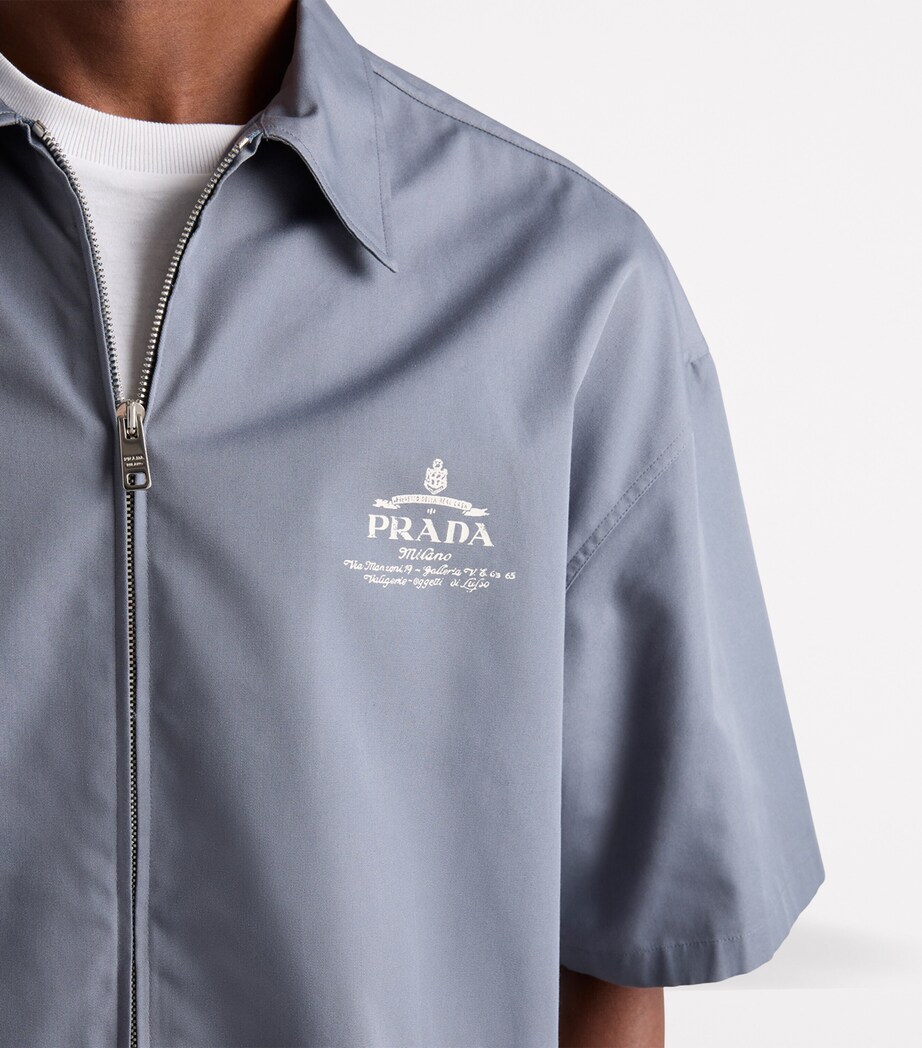 Technical-Cotton-Blend Shirt F0154 Image 5