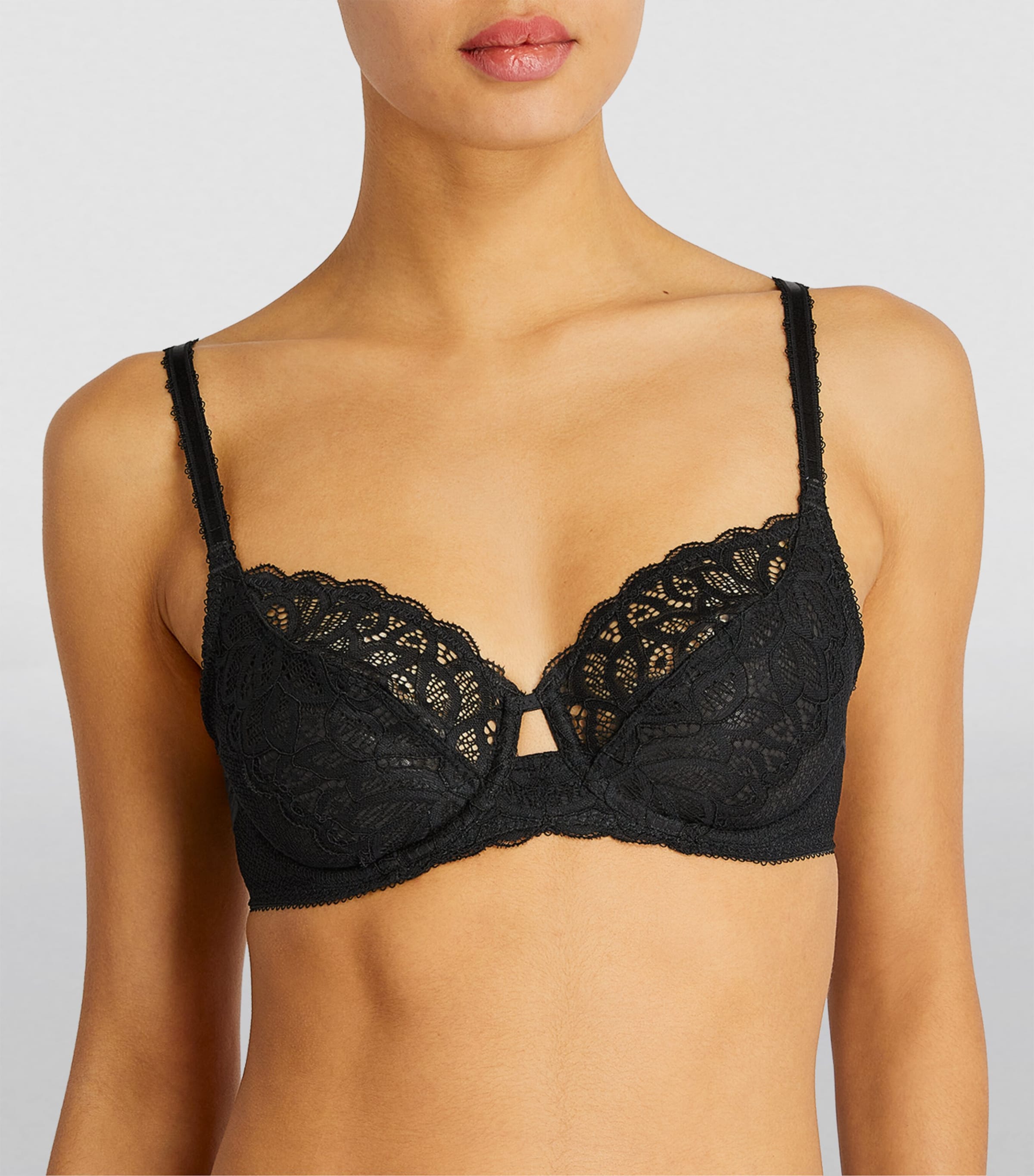Lace Raffine Bra BLACK Image 2