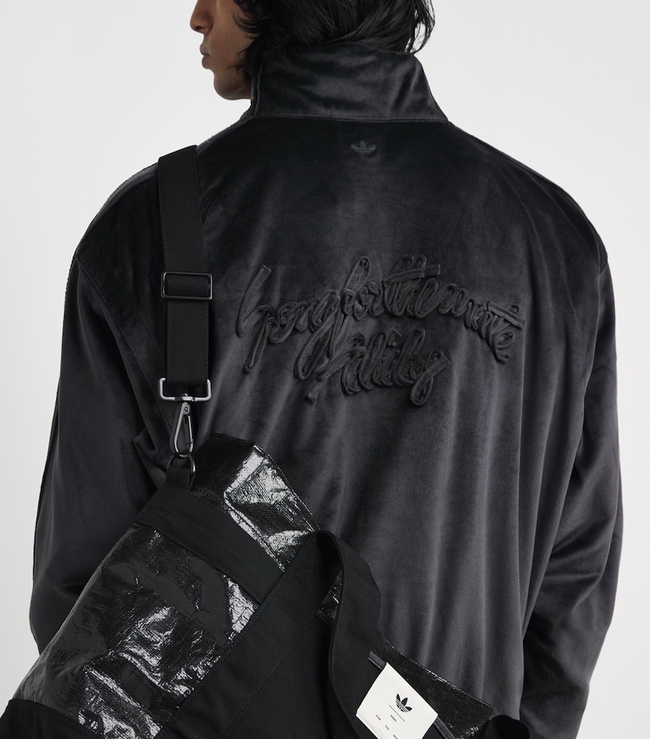 Originals x Song for the Mute Velvet Track Jacket BLACK Image 6
