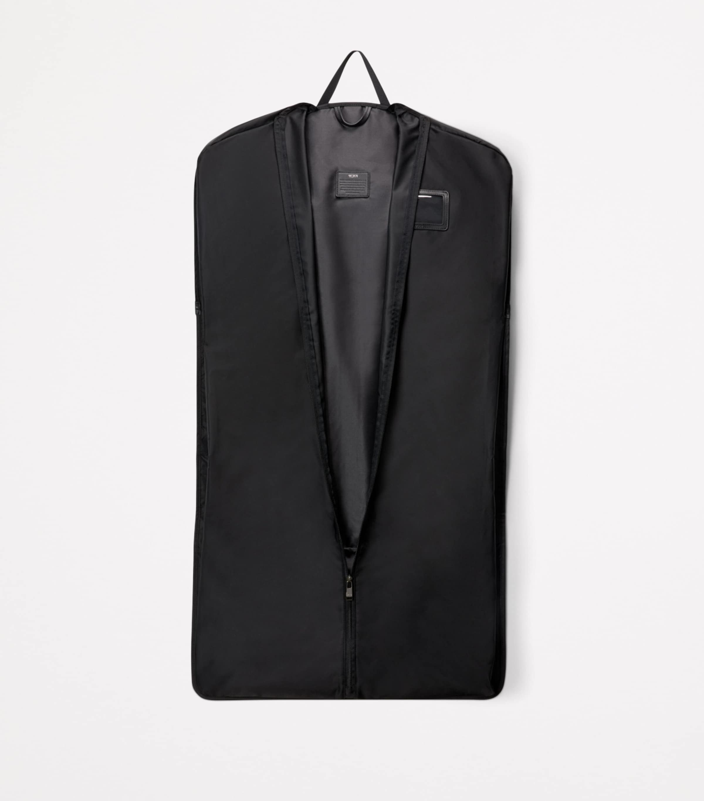 Nylon Garment Bag BLACK Image 2