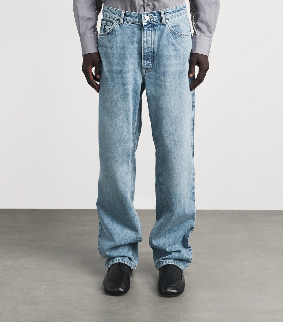 Represent Mens Heaton Straight Jeans Authentic Blue Image 4